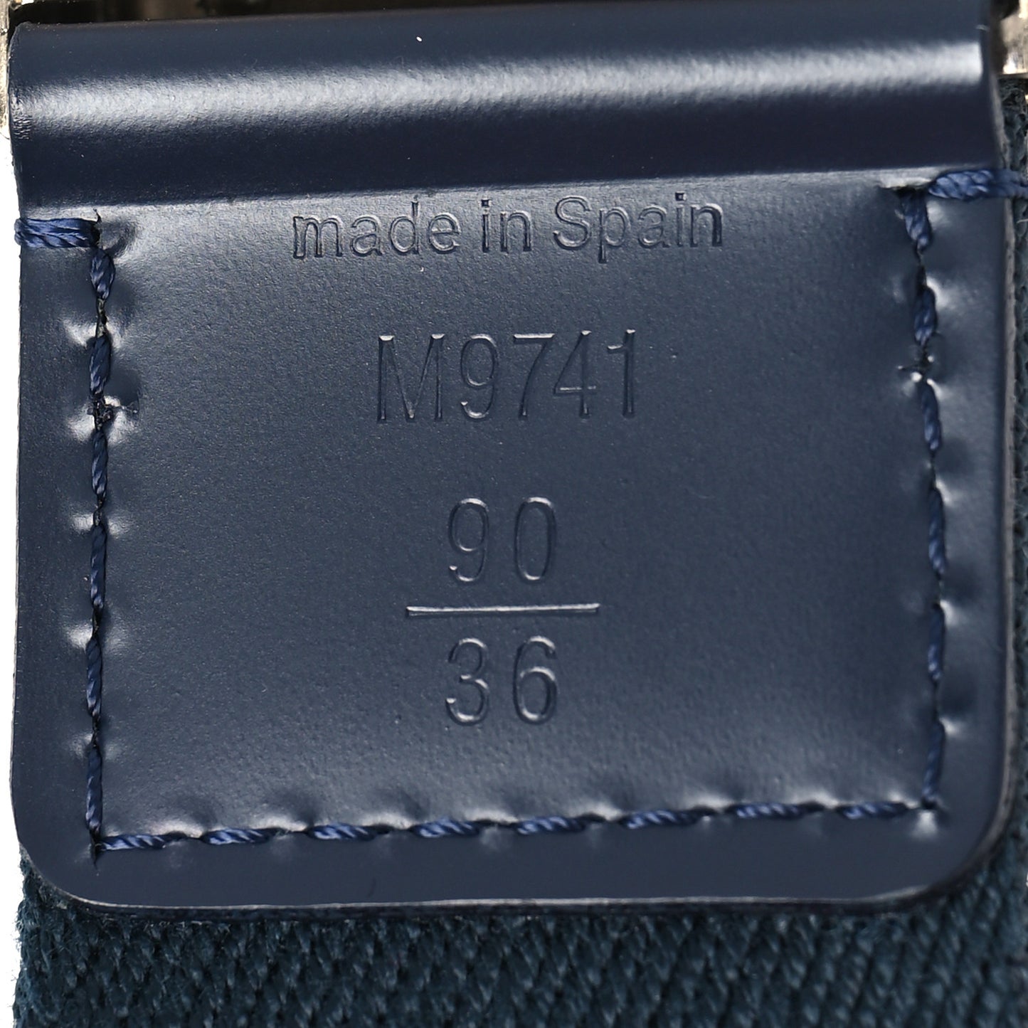Americas Cup Belt 90 36 Blue