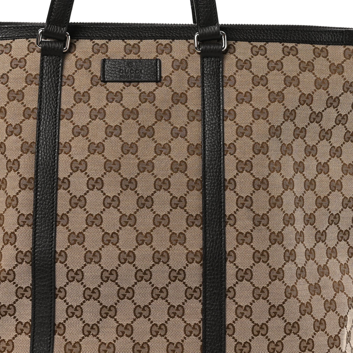 GG Monogram Large Joy Tote Bag Dark Brown