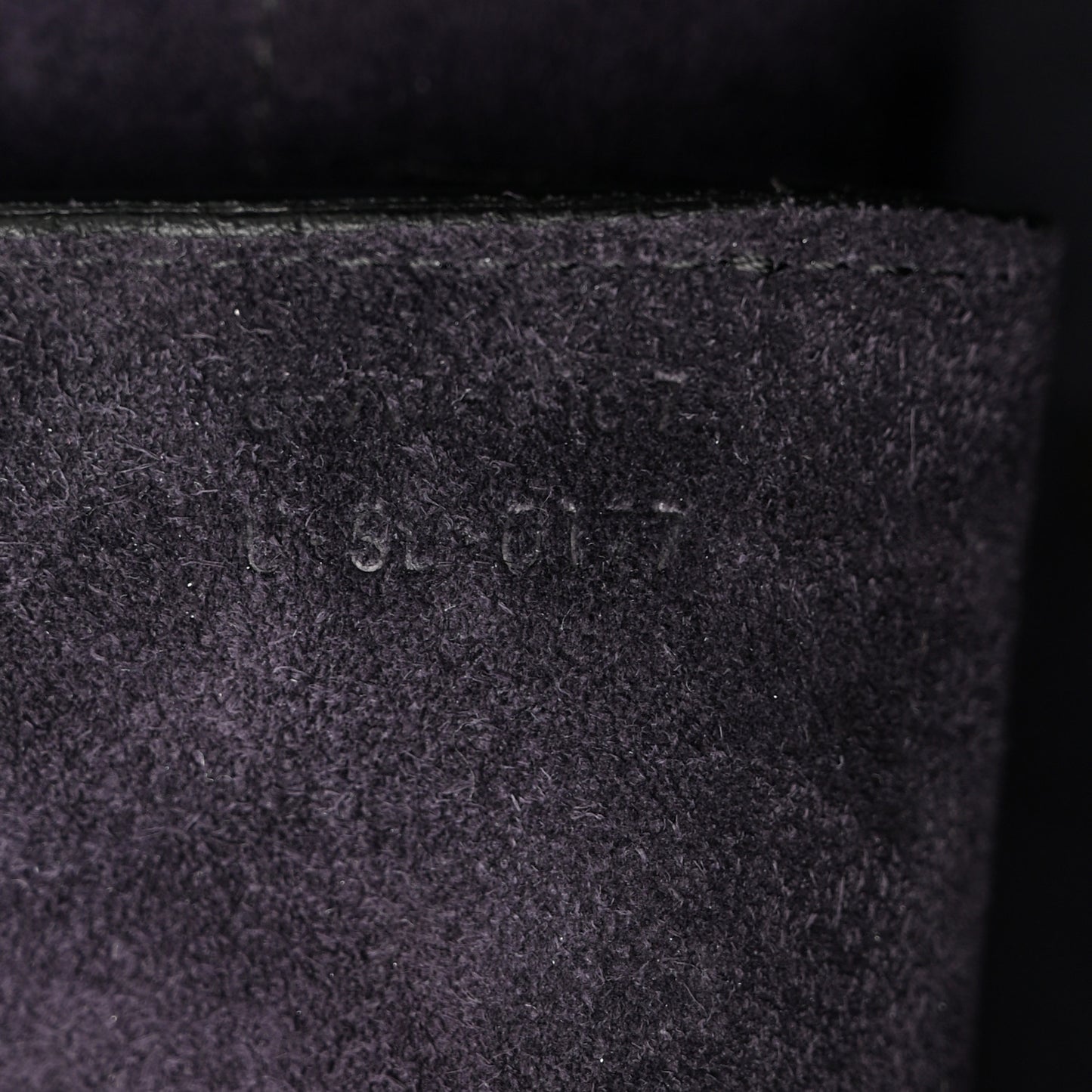 Grained Calfskin Mini Belt Bag Black