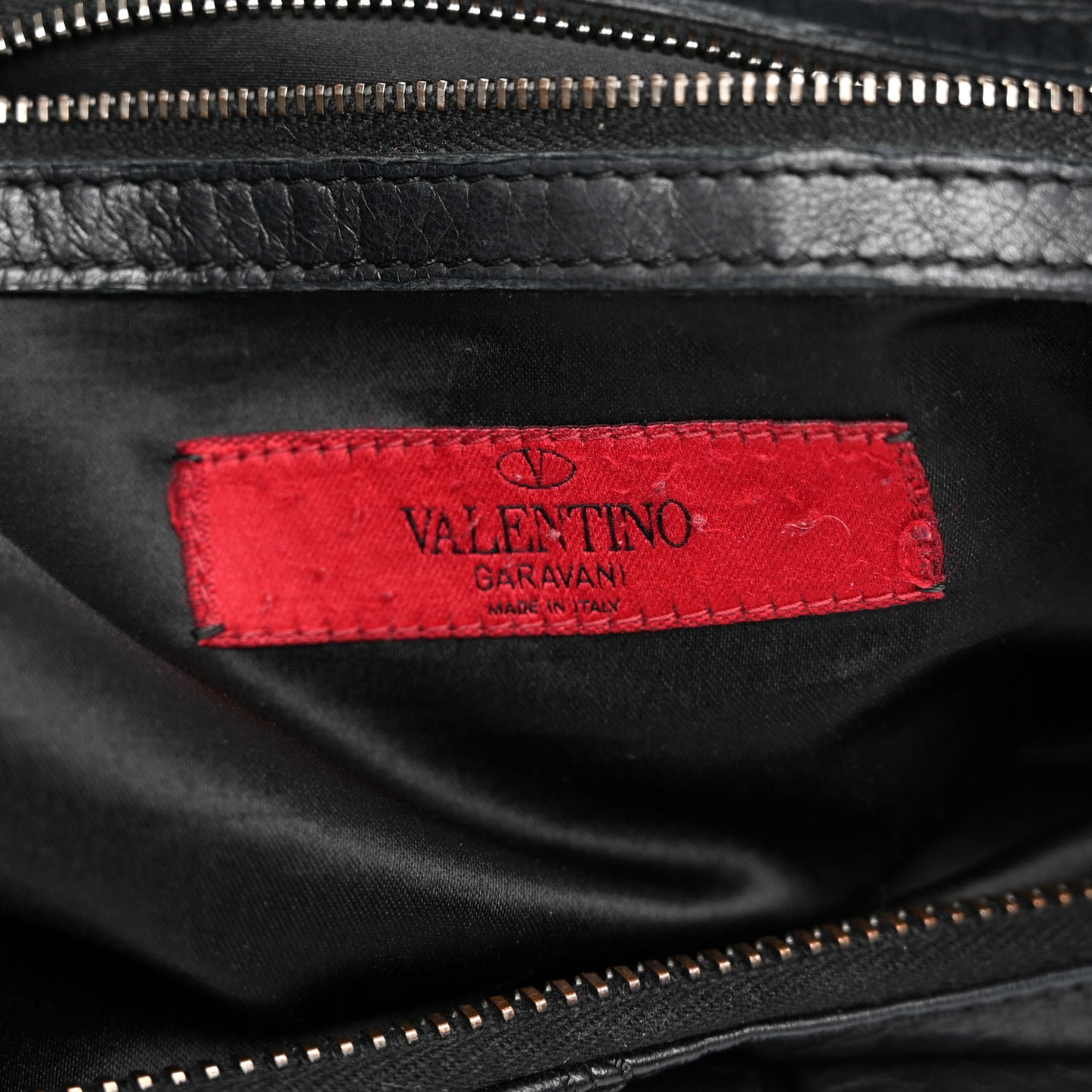 Nappa Rosette Hobo Black