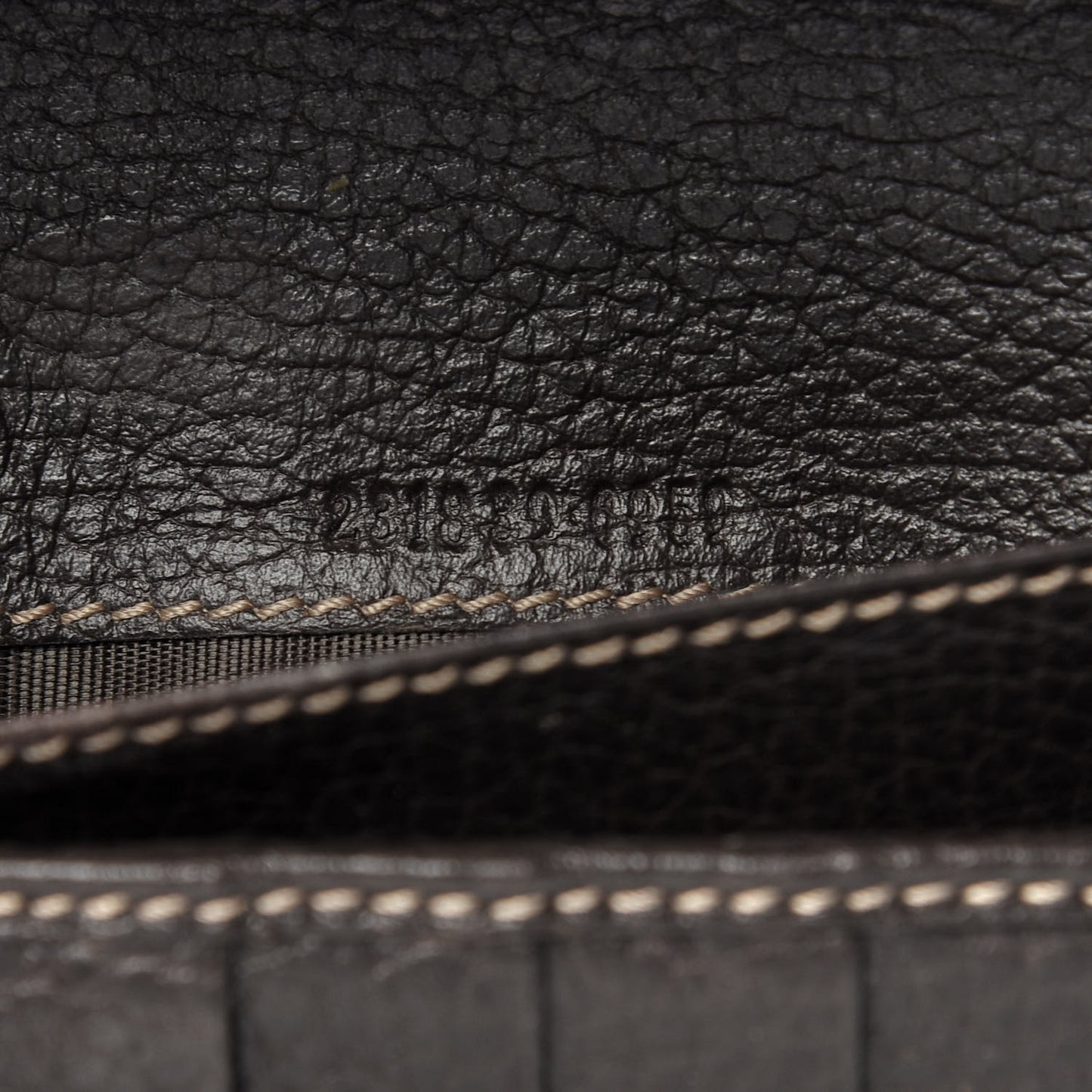 Crystal Monogram Continental Charmy Wallet Brown