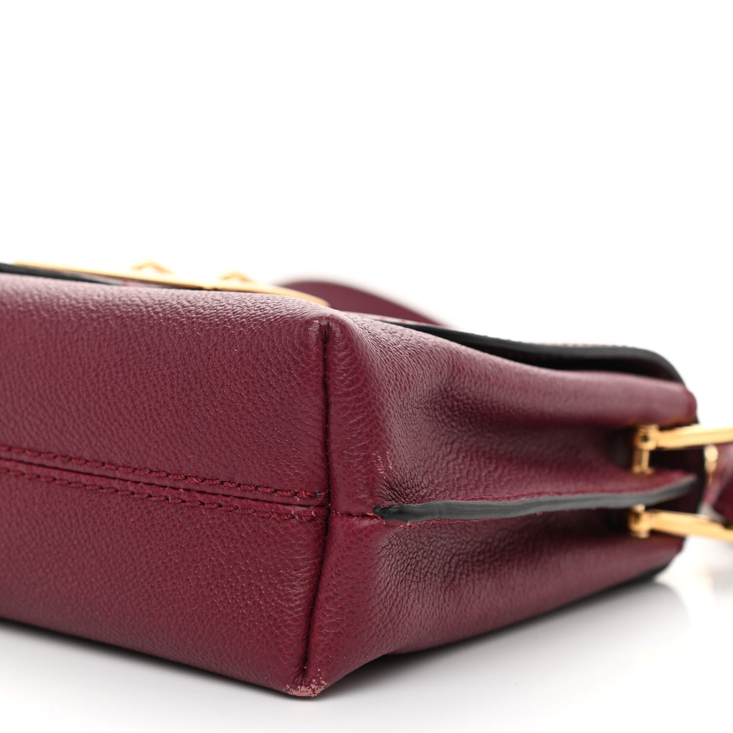 Soft Grain Calfskin Small Medley Crossbody Dark Plum