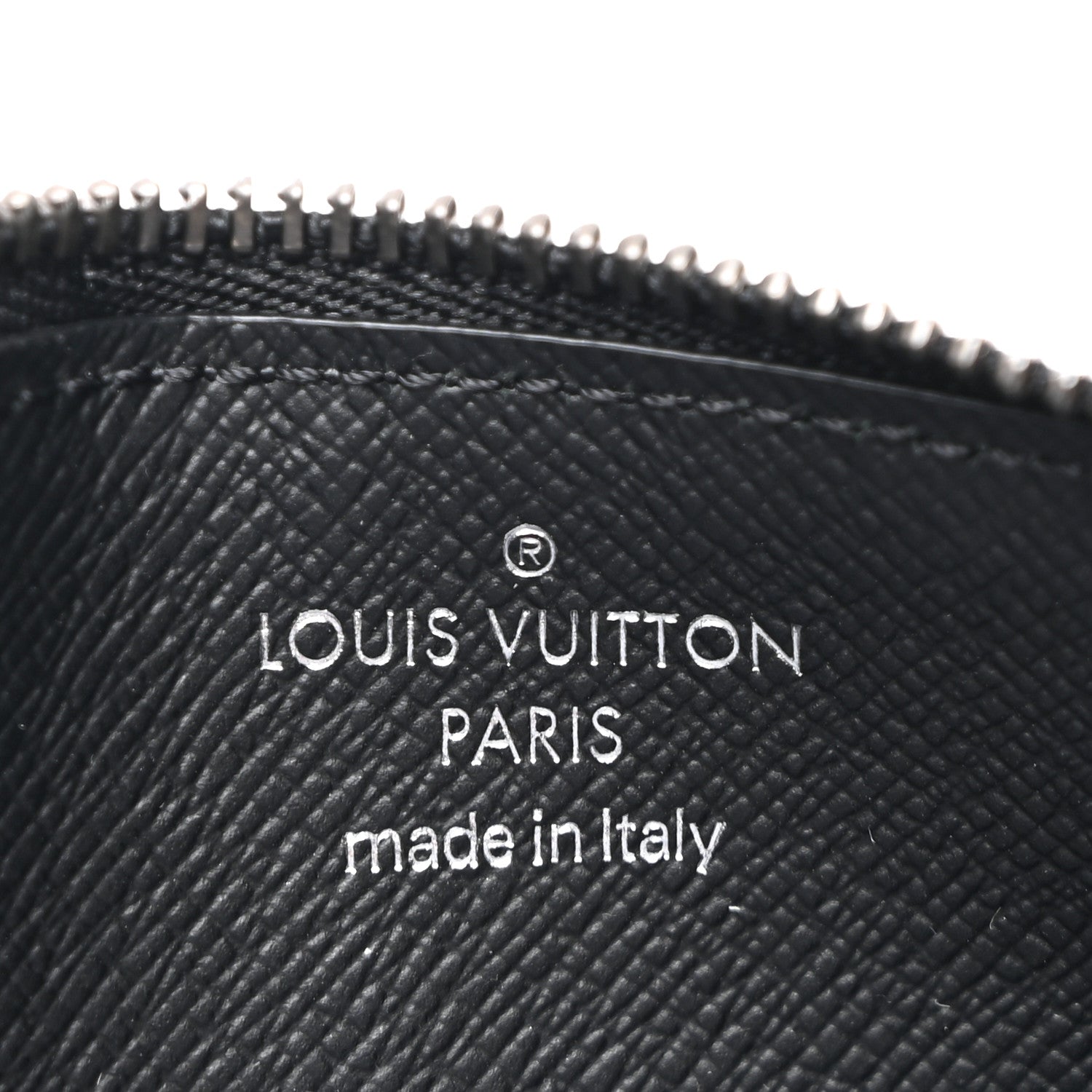 Louis Vuitton Reverse Monogram Eclipse Taiga Coin Card Holder 6 of 6