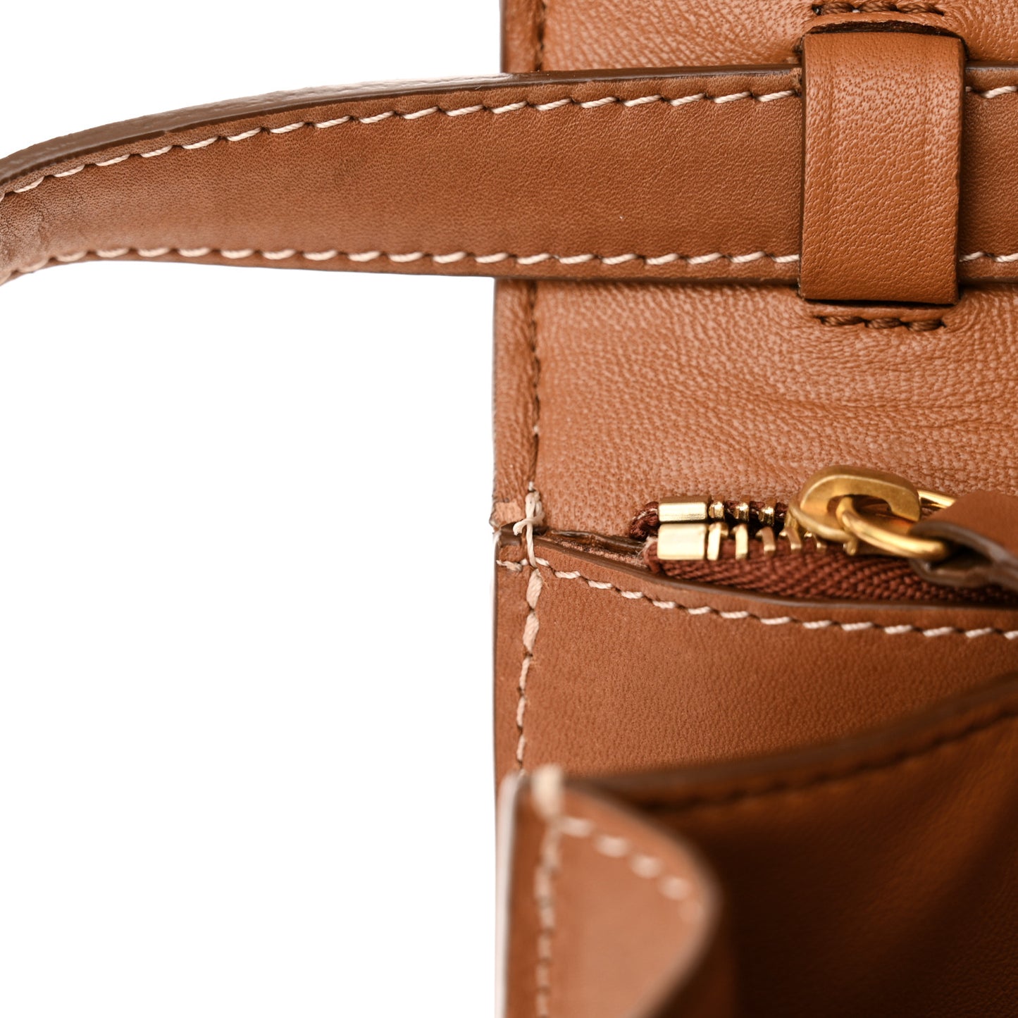 Natural Calfskin Medium Classic Box Flap Bag Tan