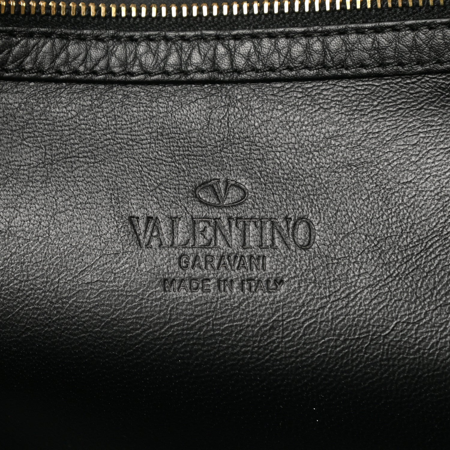 Valentino Garavani Grained Calfskin To Be Cool Tote Black 6 of 10