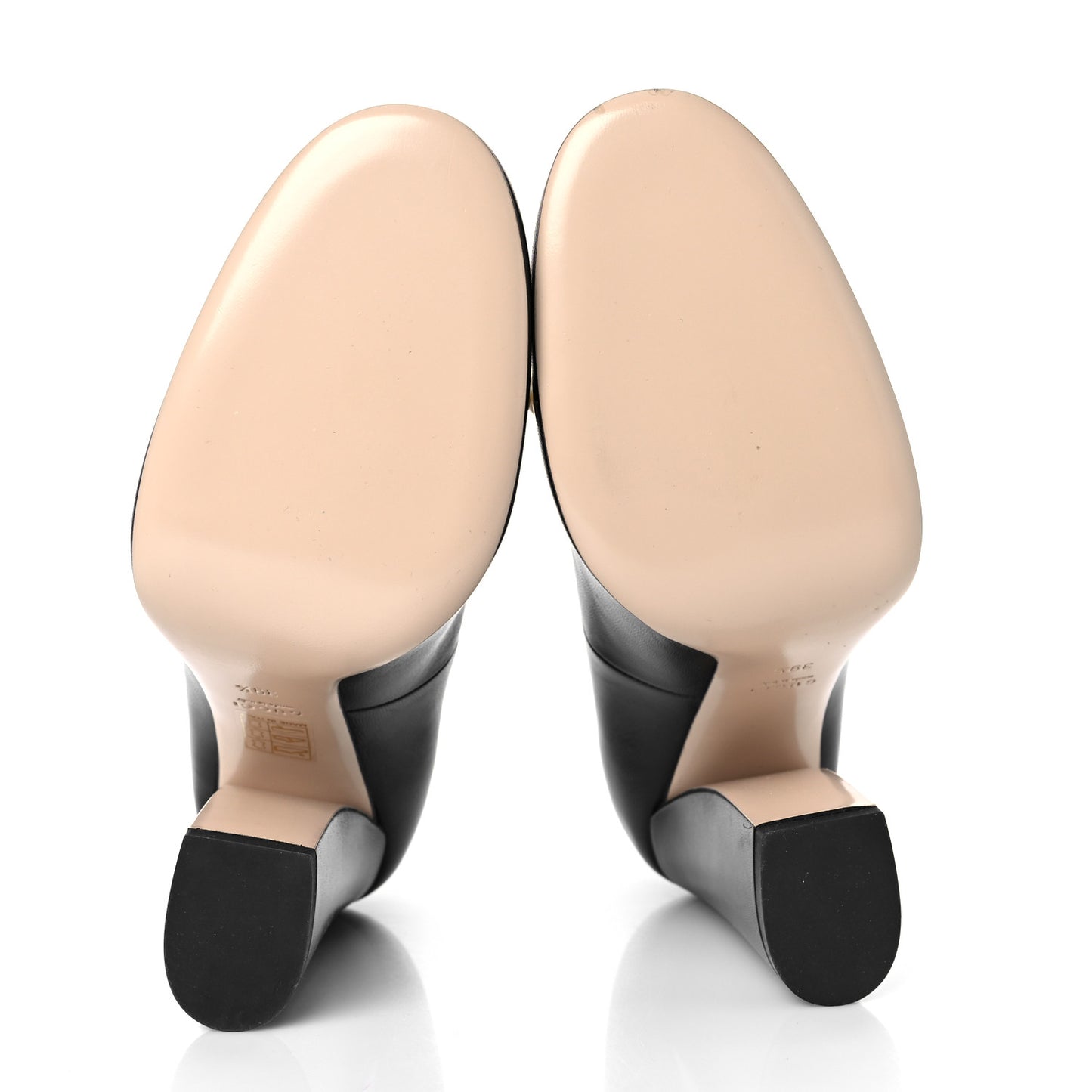 Malaga Kid Pearl Embellished Willow Loafer Pumps 39.5 Black