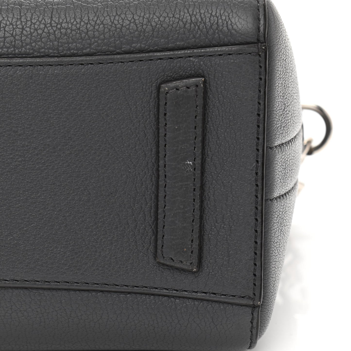 Calfskin Mini Antigona Storm Grey
