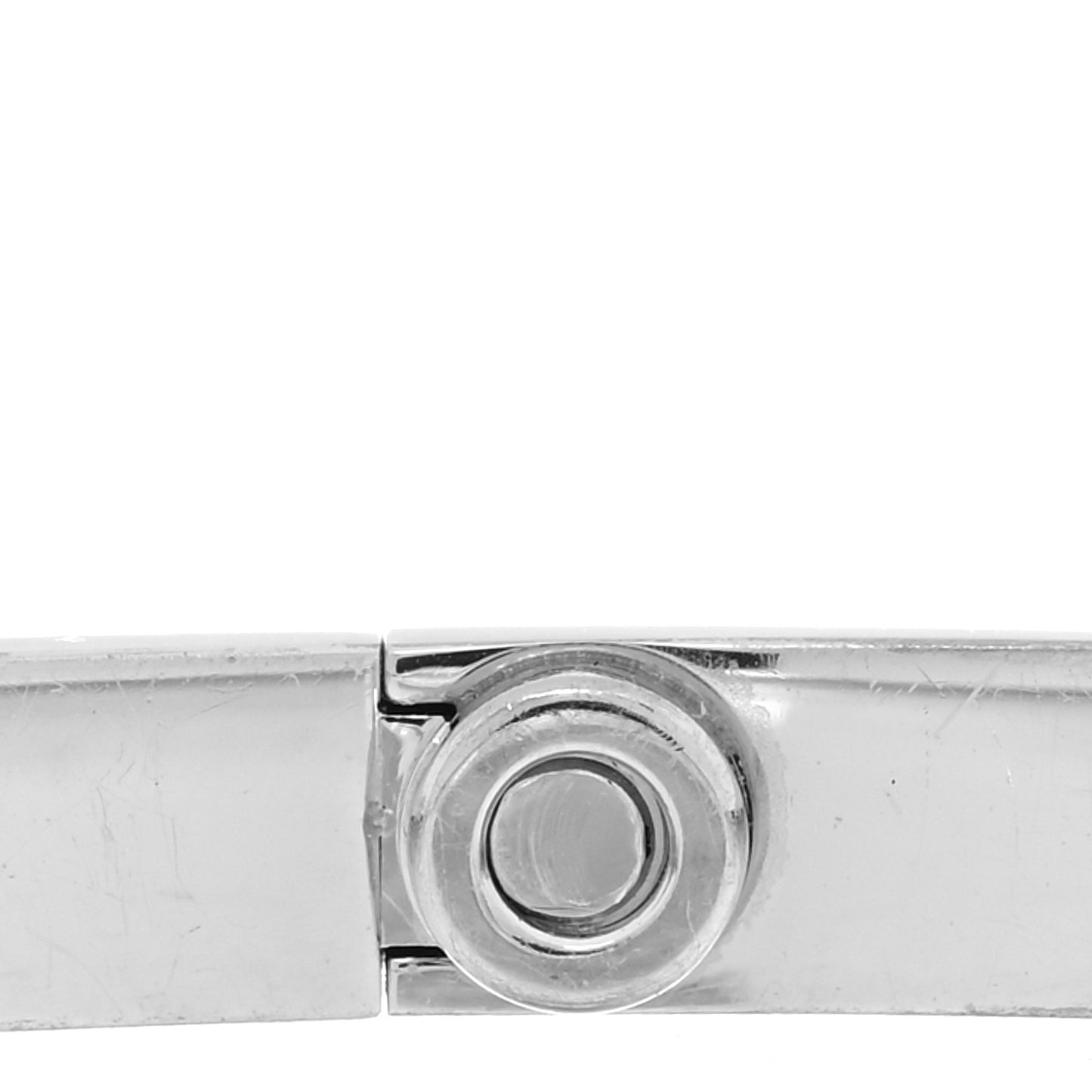 18K White Gold 6 Diamond Small LOVE Bracelet 17