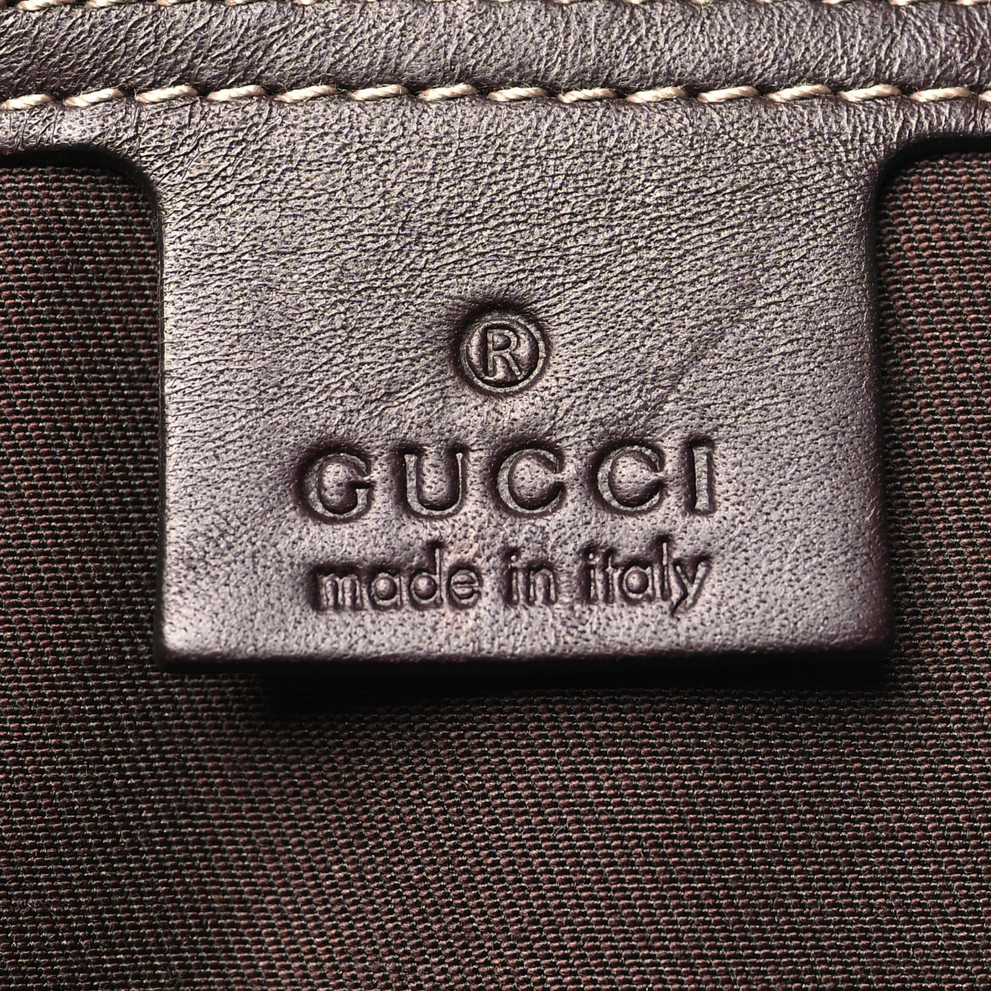 GG Plus Monogram Medium Joy Tote Dark Brown