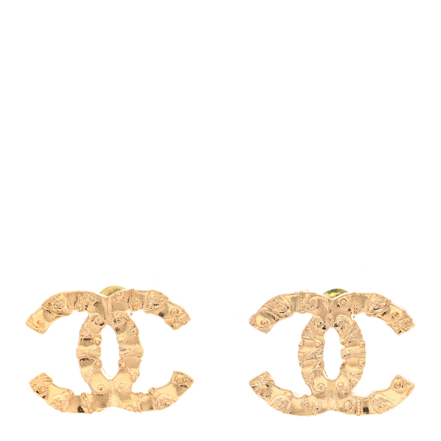 CC Earrings Gold