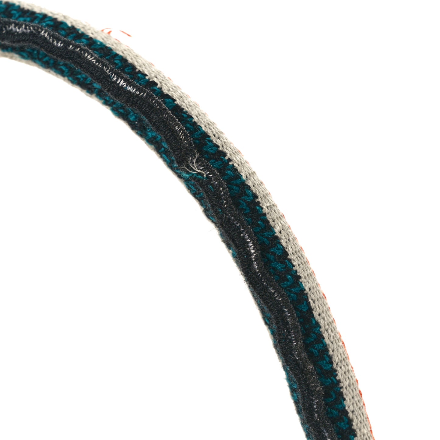 Canvas Embroidered Large Book Tote Orange Multicolor