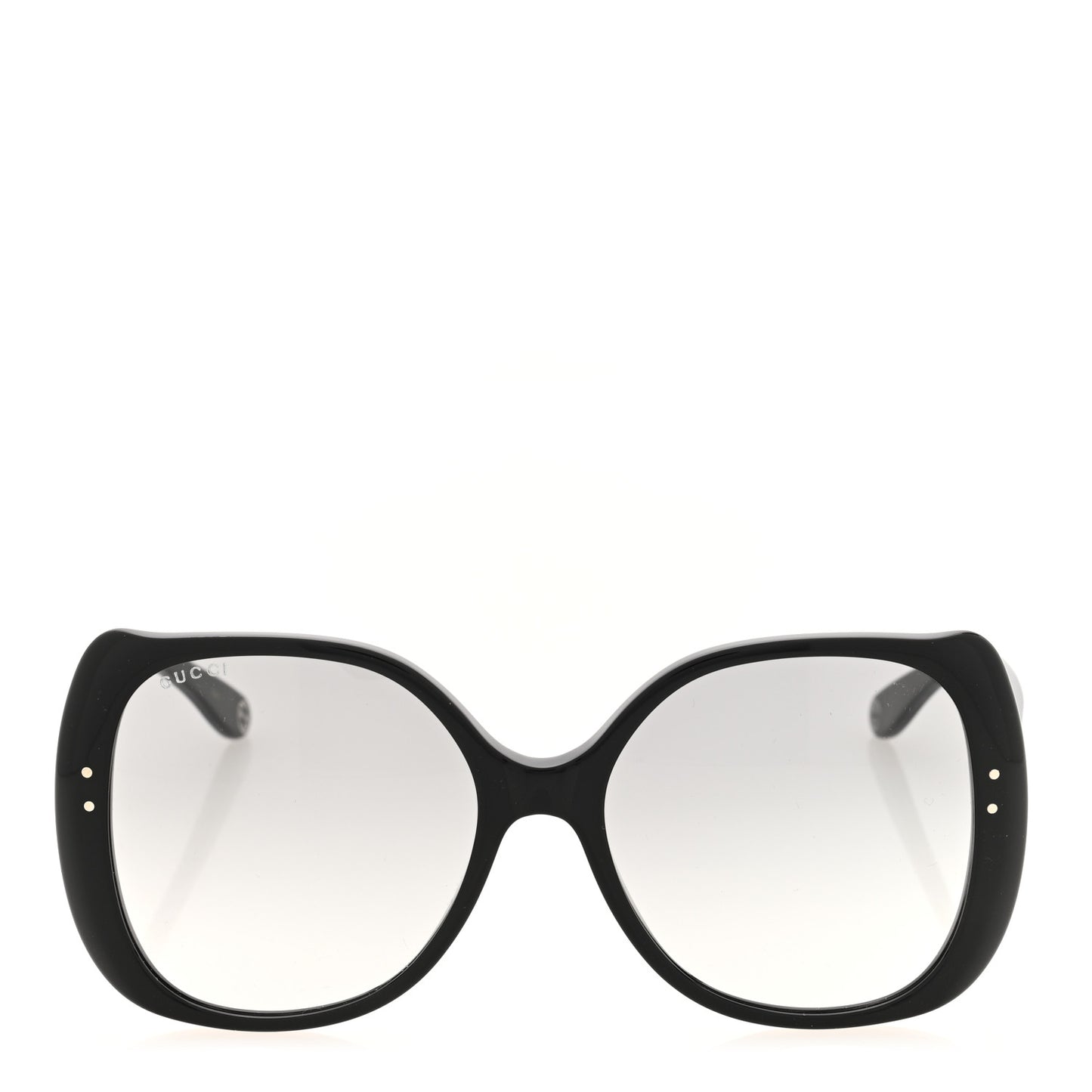 Acetate Square Frame Sunglasses GG0472S Black
