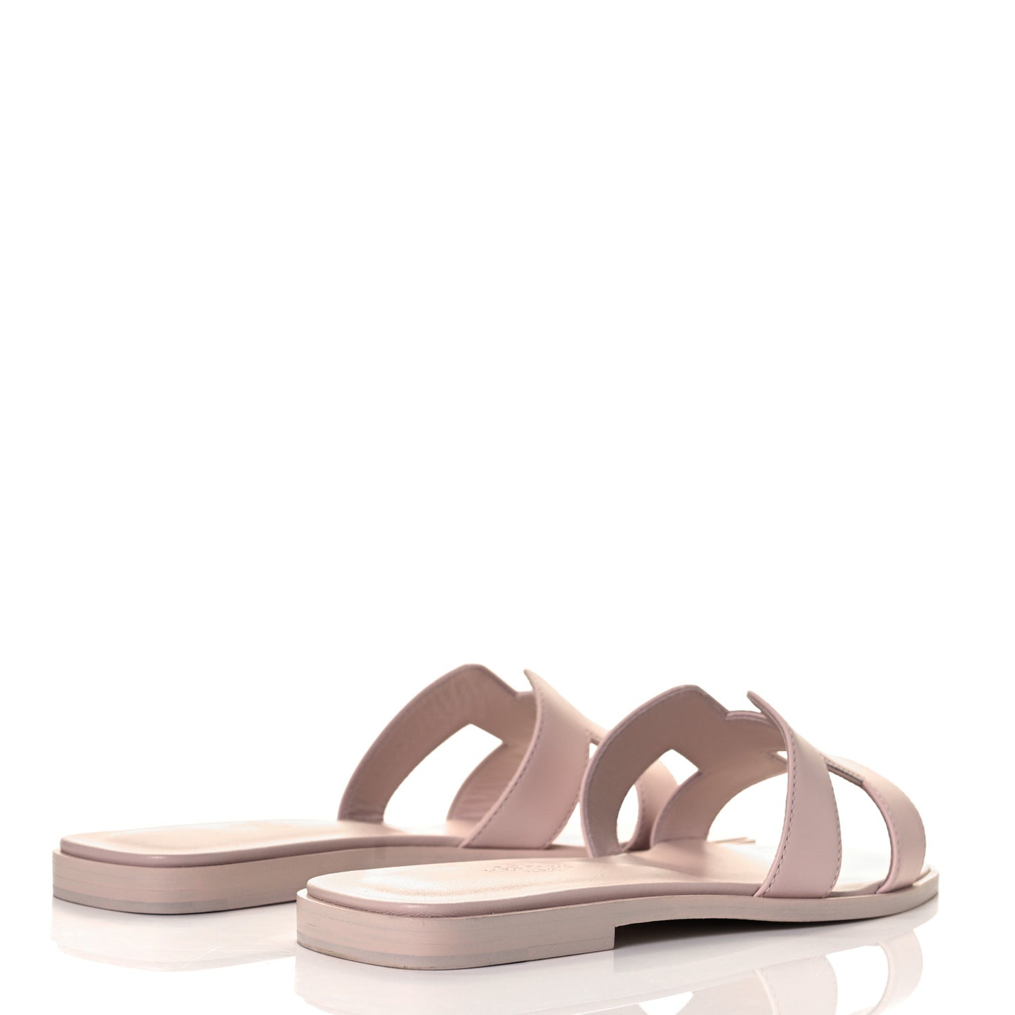 Calfskin Oran Sandals 37.5 Rose Petale
