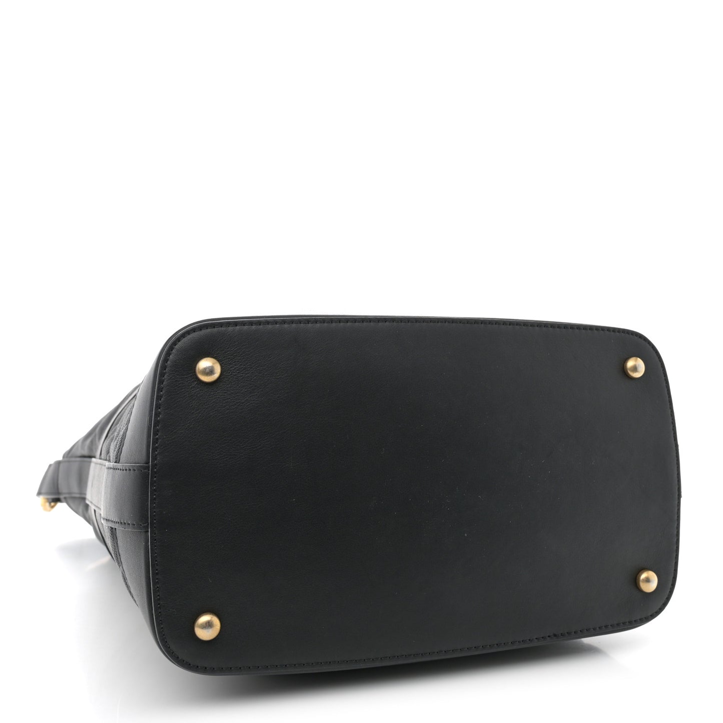 Caviar Lambskin Quilted Casual Style Hobo Black