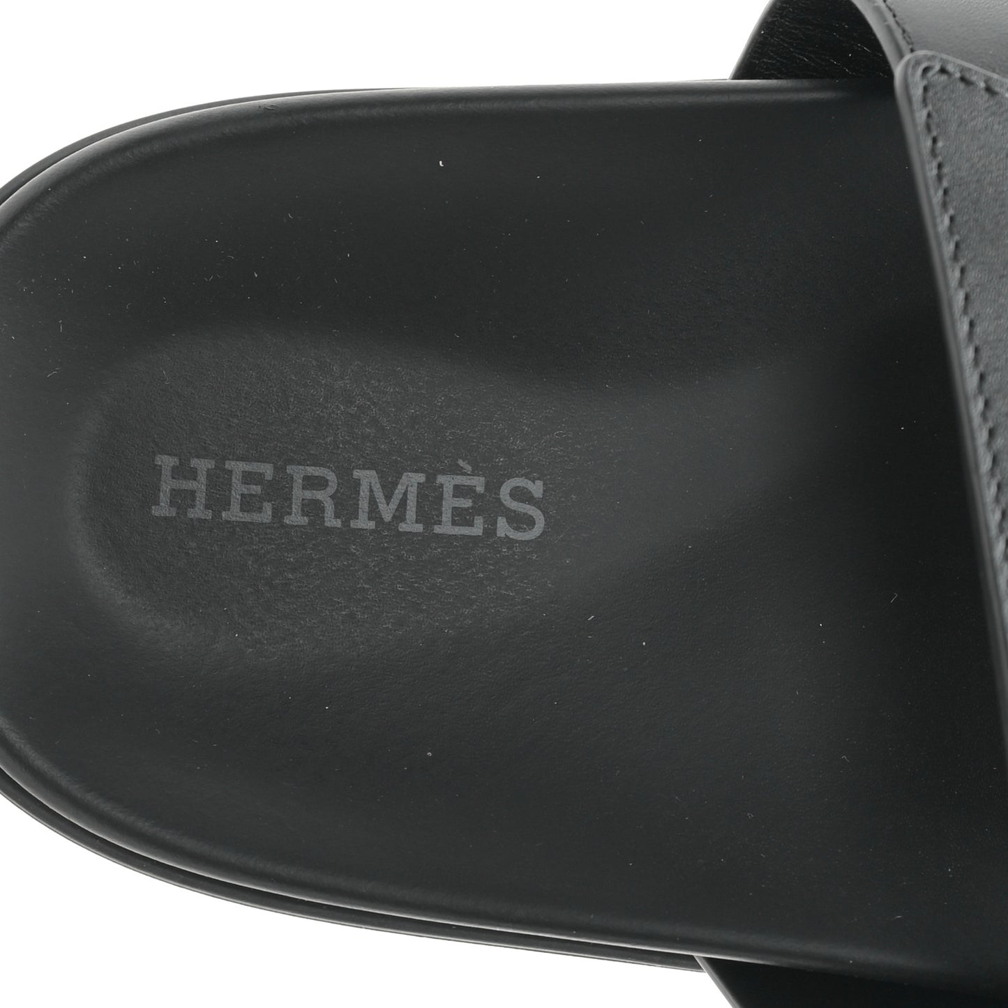 Calfskin Womens Chypre Sandals 36.5 Black