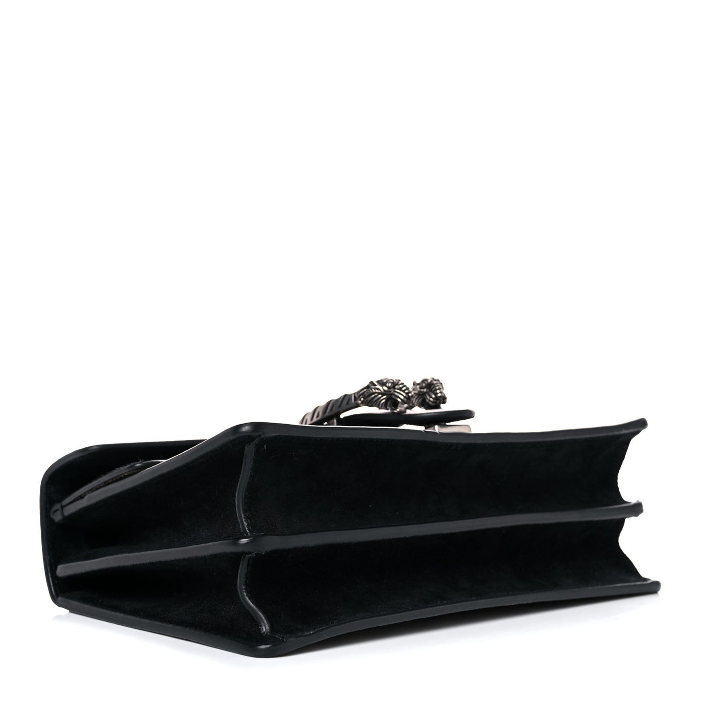 GG Supreme Monogram Small Dionysus Shoulder Bag Black
