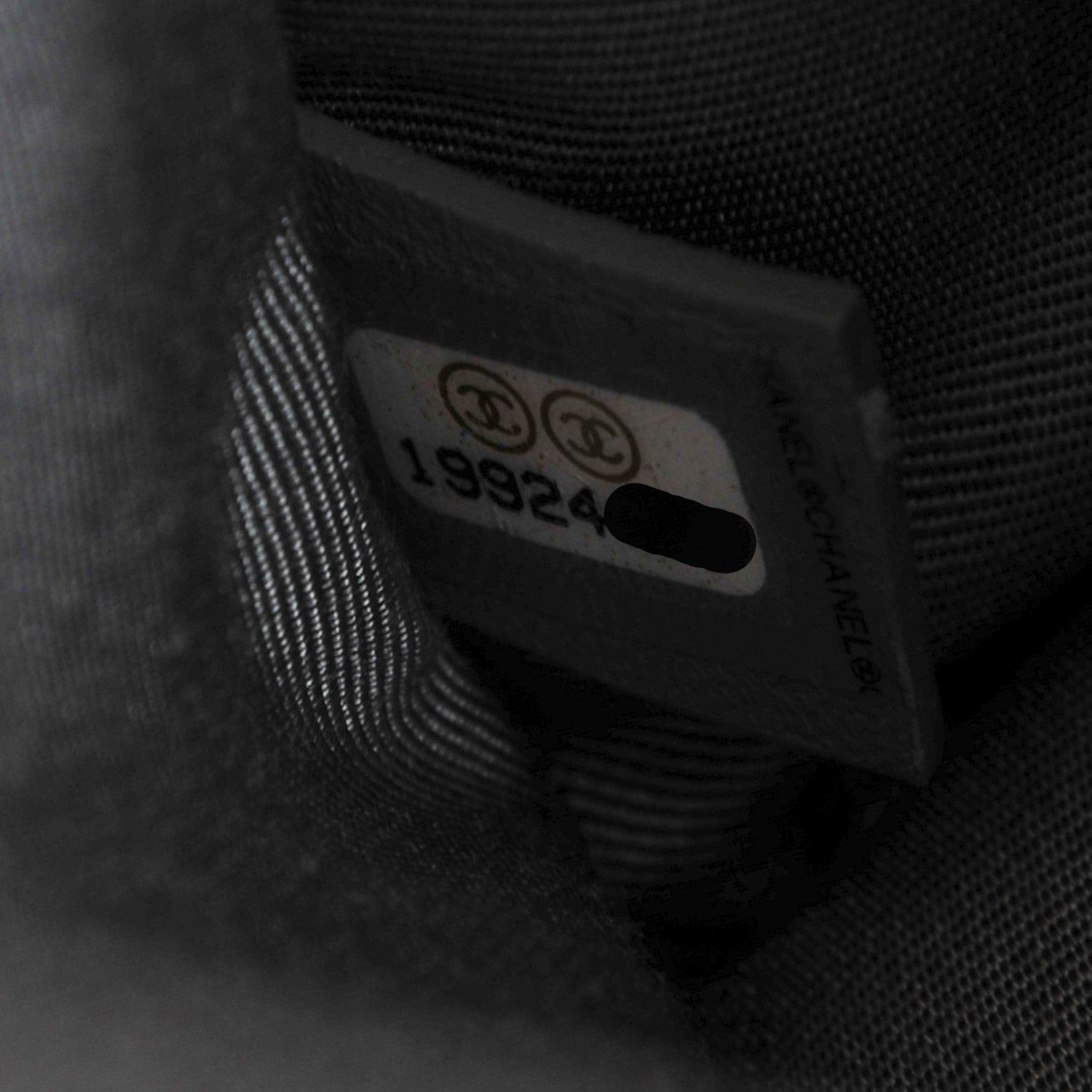 Chanel Caviar Quilted Medium French Riviera Flap Black 7 of 8