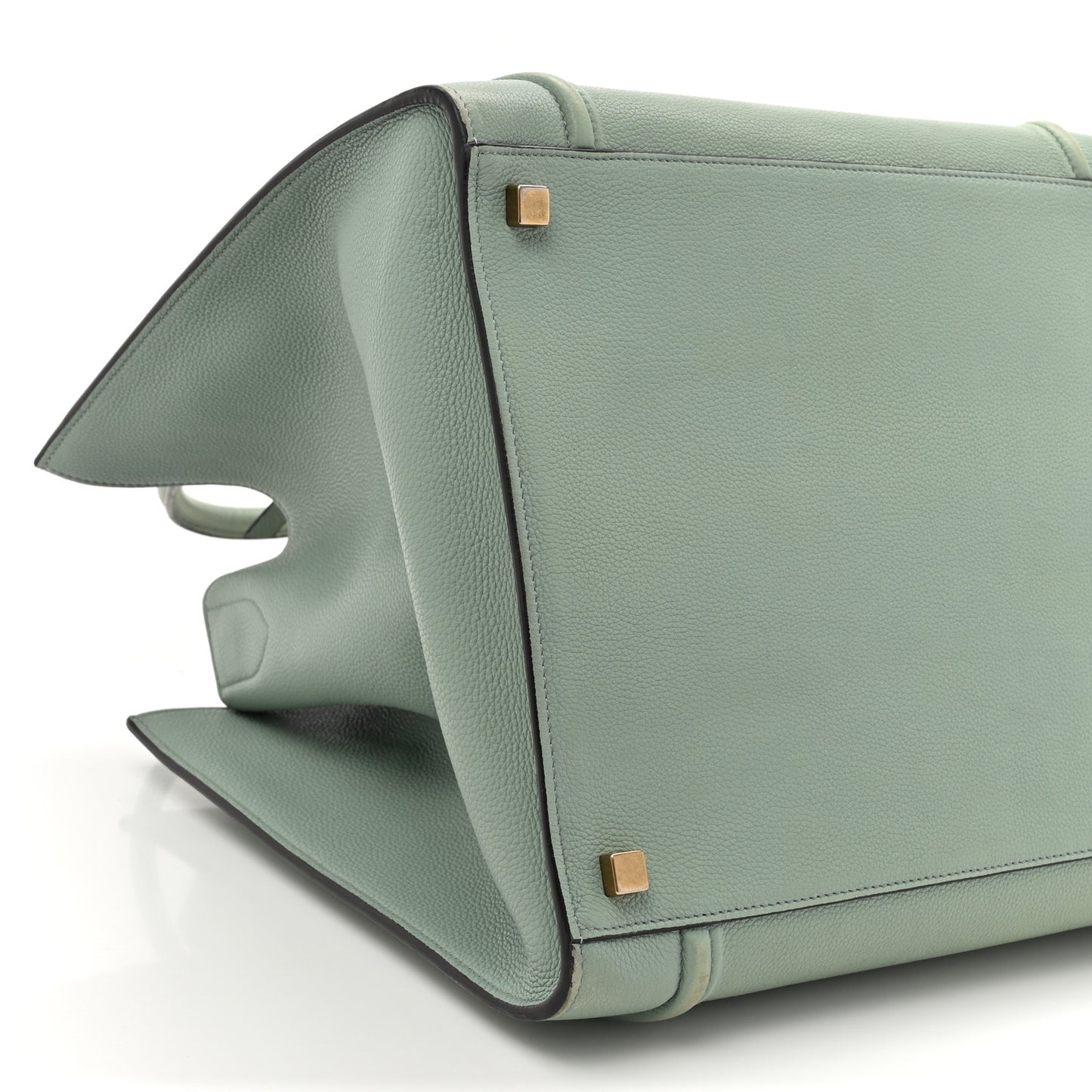 Grained Calfskin Medium Phantom Luggage Jade
