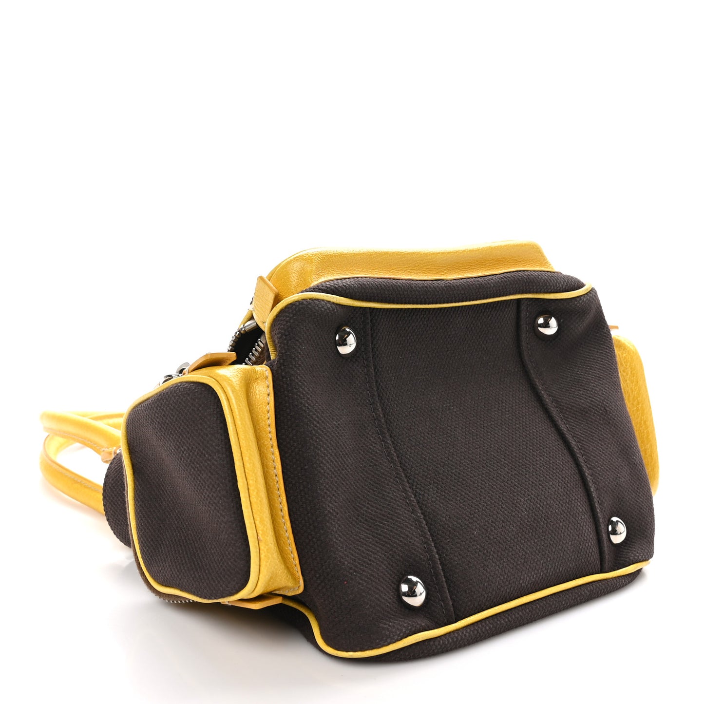 Canapa Cinghiale Shoulder Bag Yellow