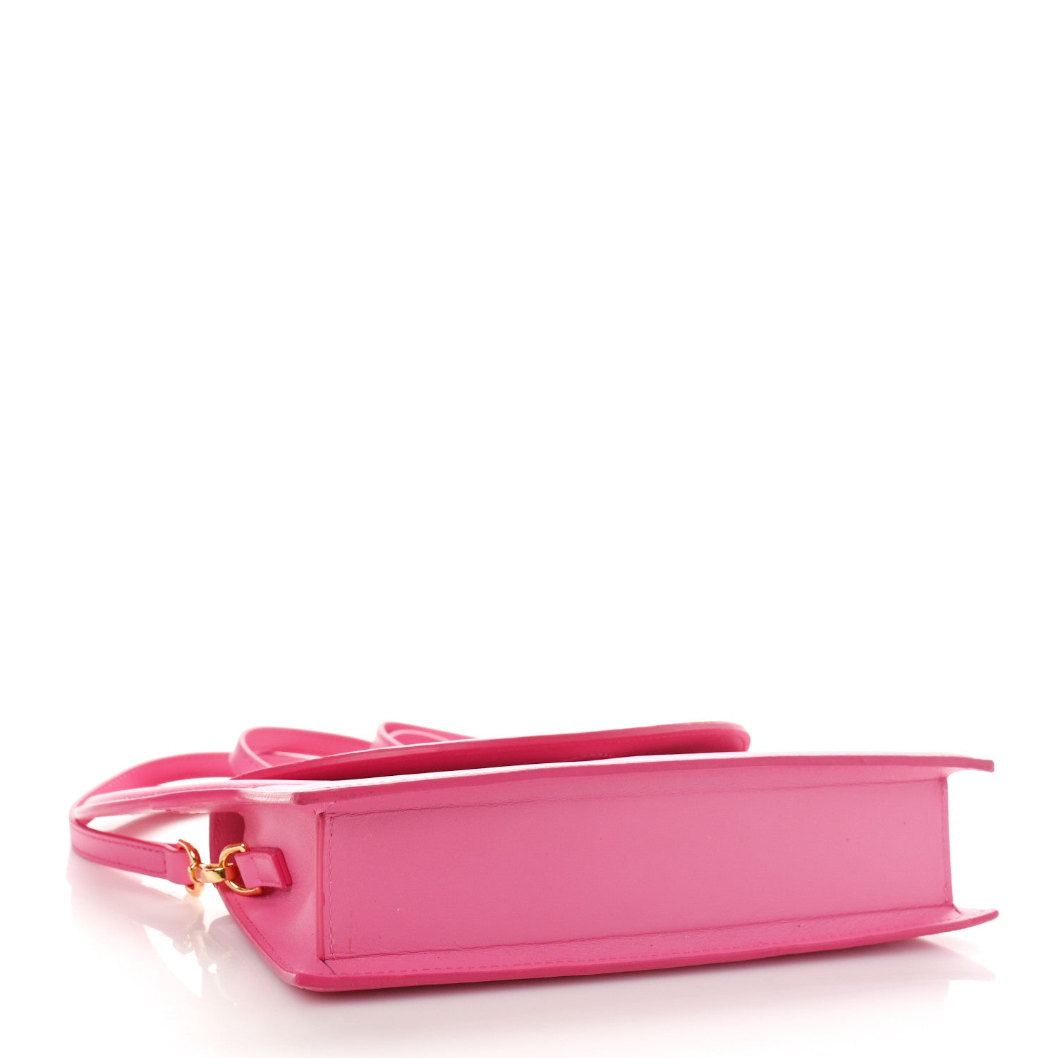 Jacquemus Smooth Calfskin Le Sac Rond Pink 4 of 8