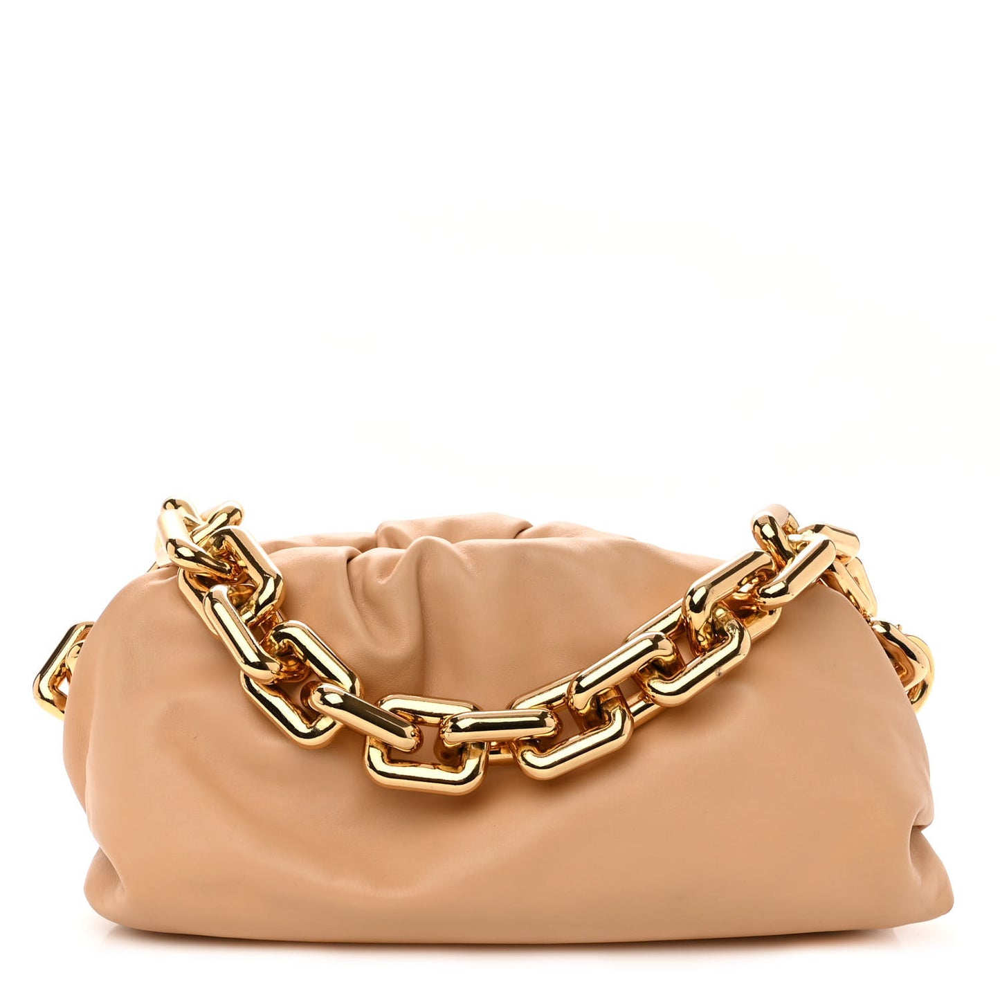 Calfskin The Pouch Chain Almond