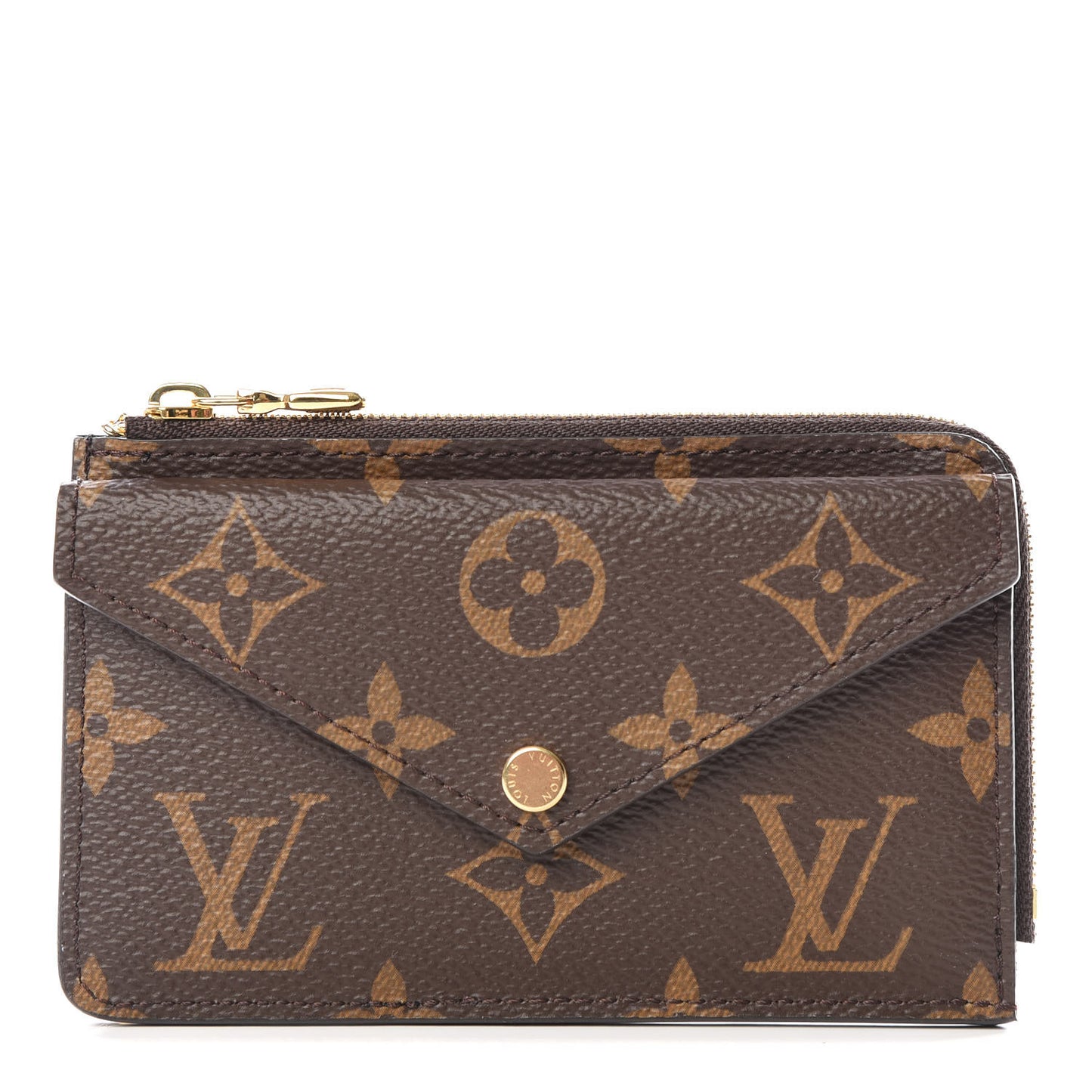 Monogram Recto Verso Card Holder Black