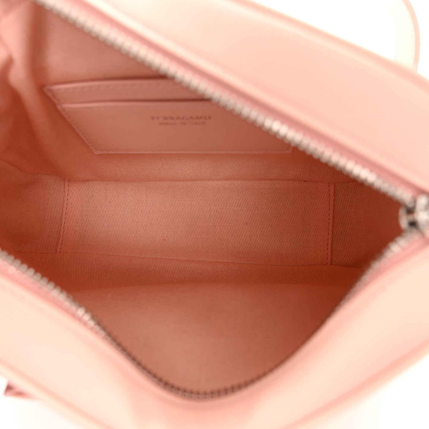 Calfskin Gancio Small Archive Camera Case Nylund Pink