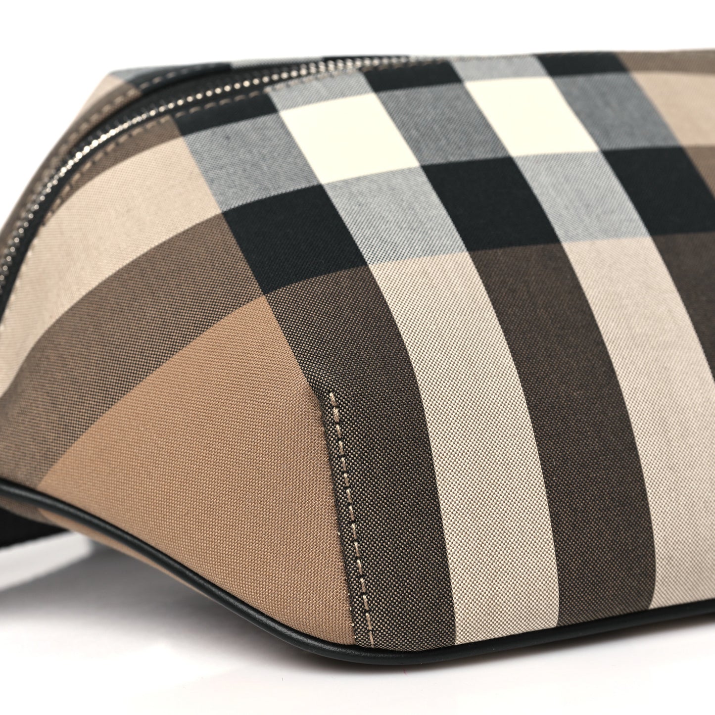 House Check Sonny Bum Bag Taupe Brown