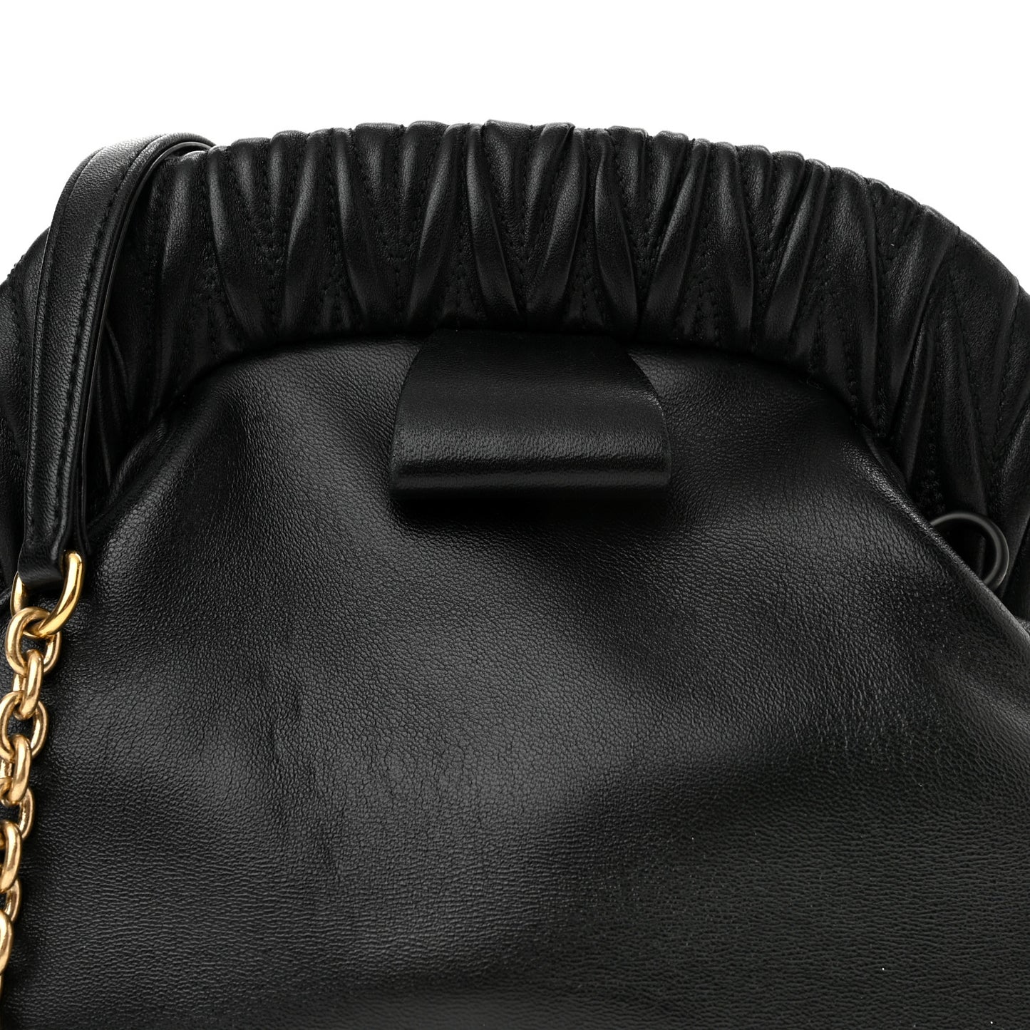 Nappa Belle Pochette Clutch Black