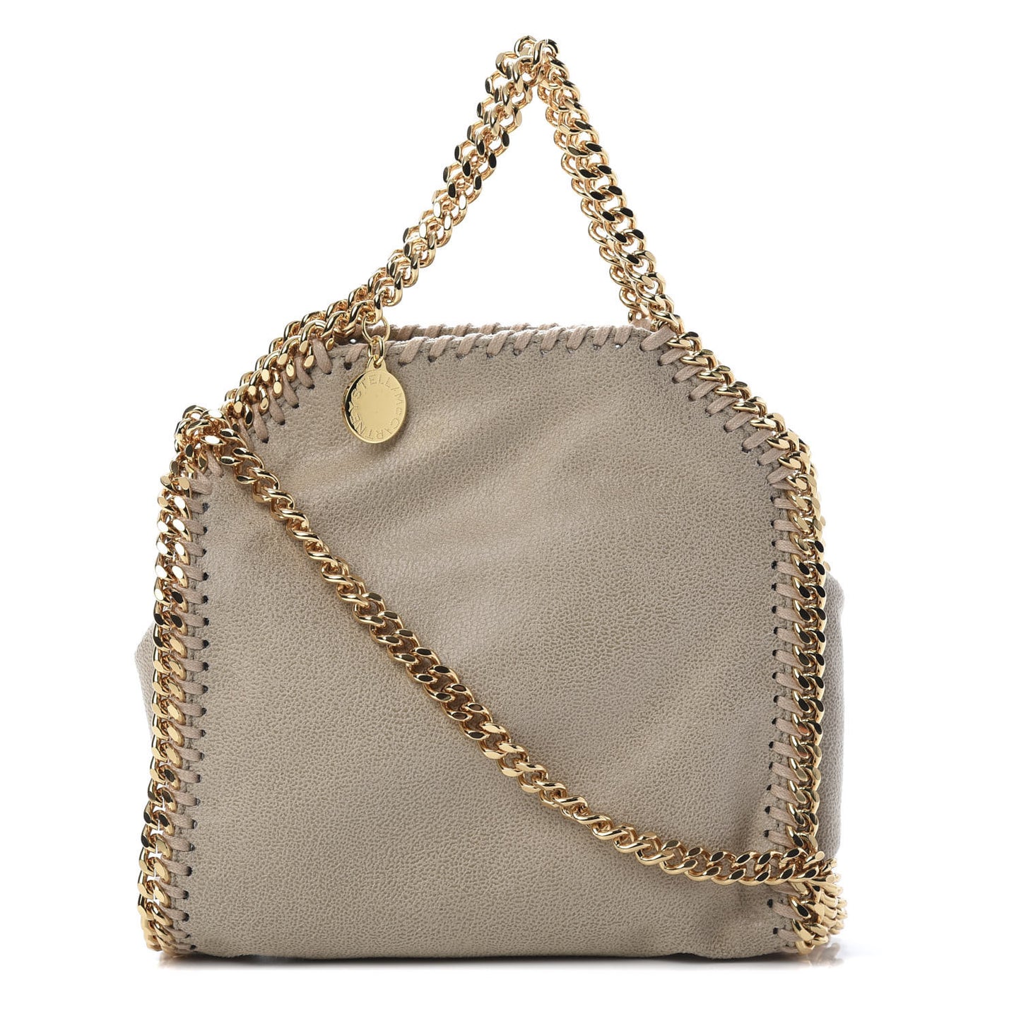 Shaggy Deer Tiny Falabella Tote Taupe