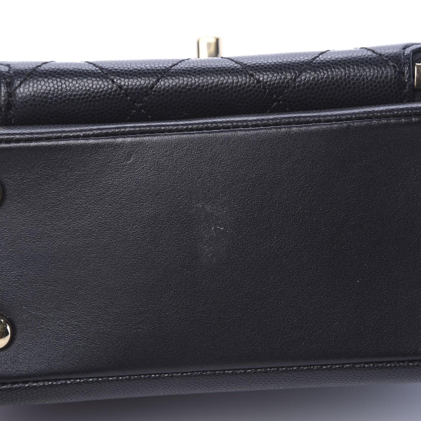 Caviar Quilted Small Business Affinity Flap Black