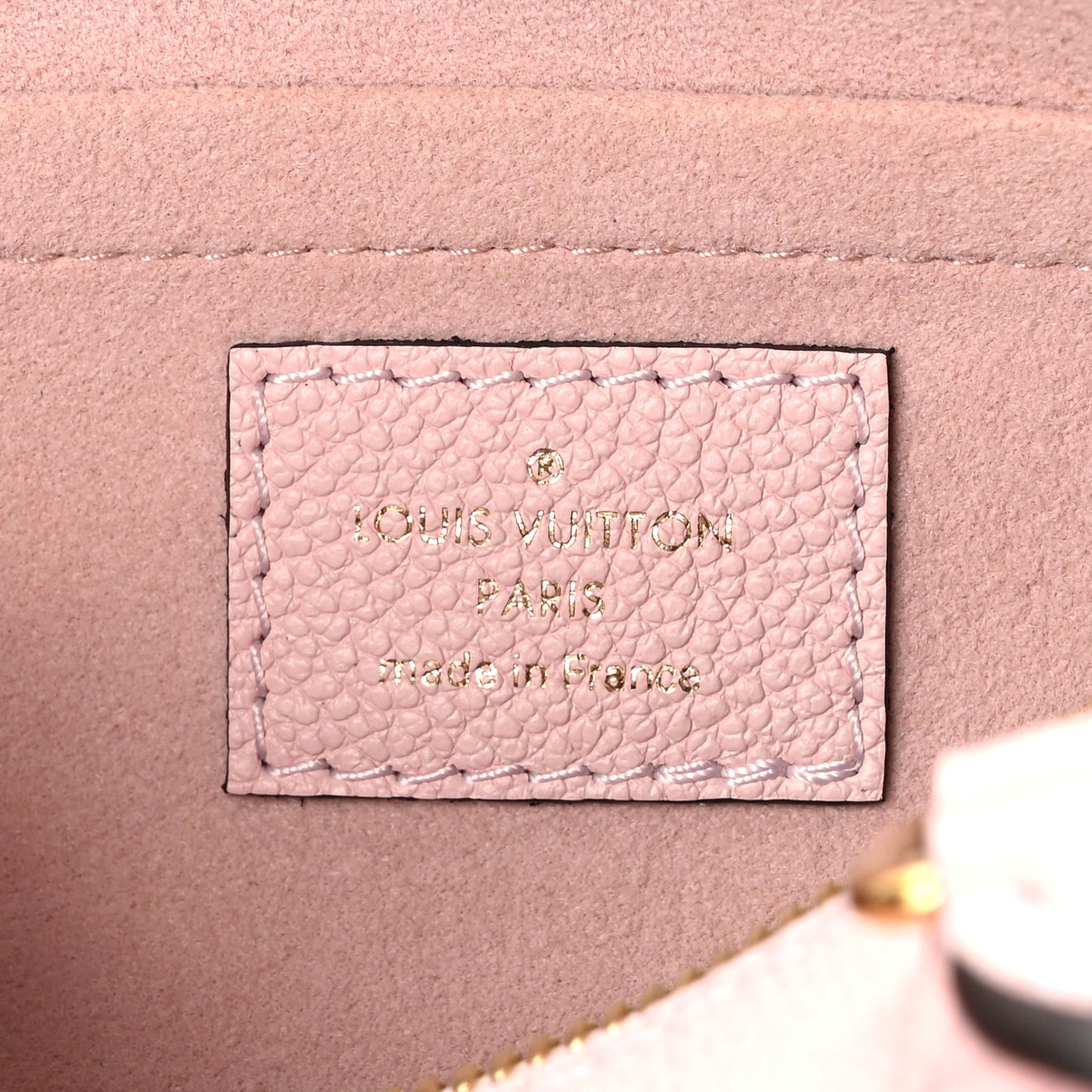 LOUIS VUITTON Empreinte Monogram Giant By The Pool Papillon BB Bouton De Rose