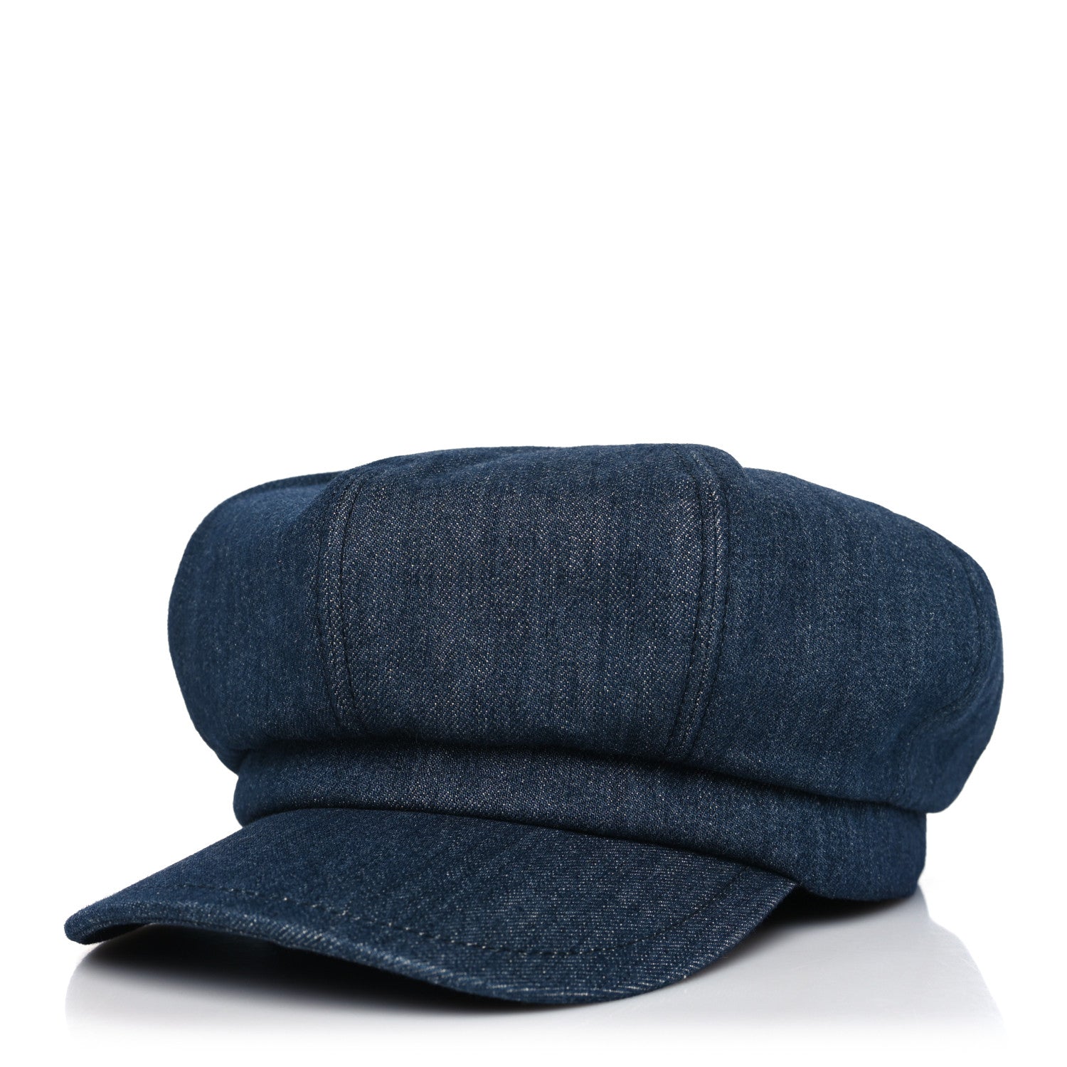 Prada Denim Womens Newsboy Cap M Bleu 1471825 – FASHIONPHILE