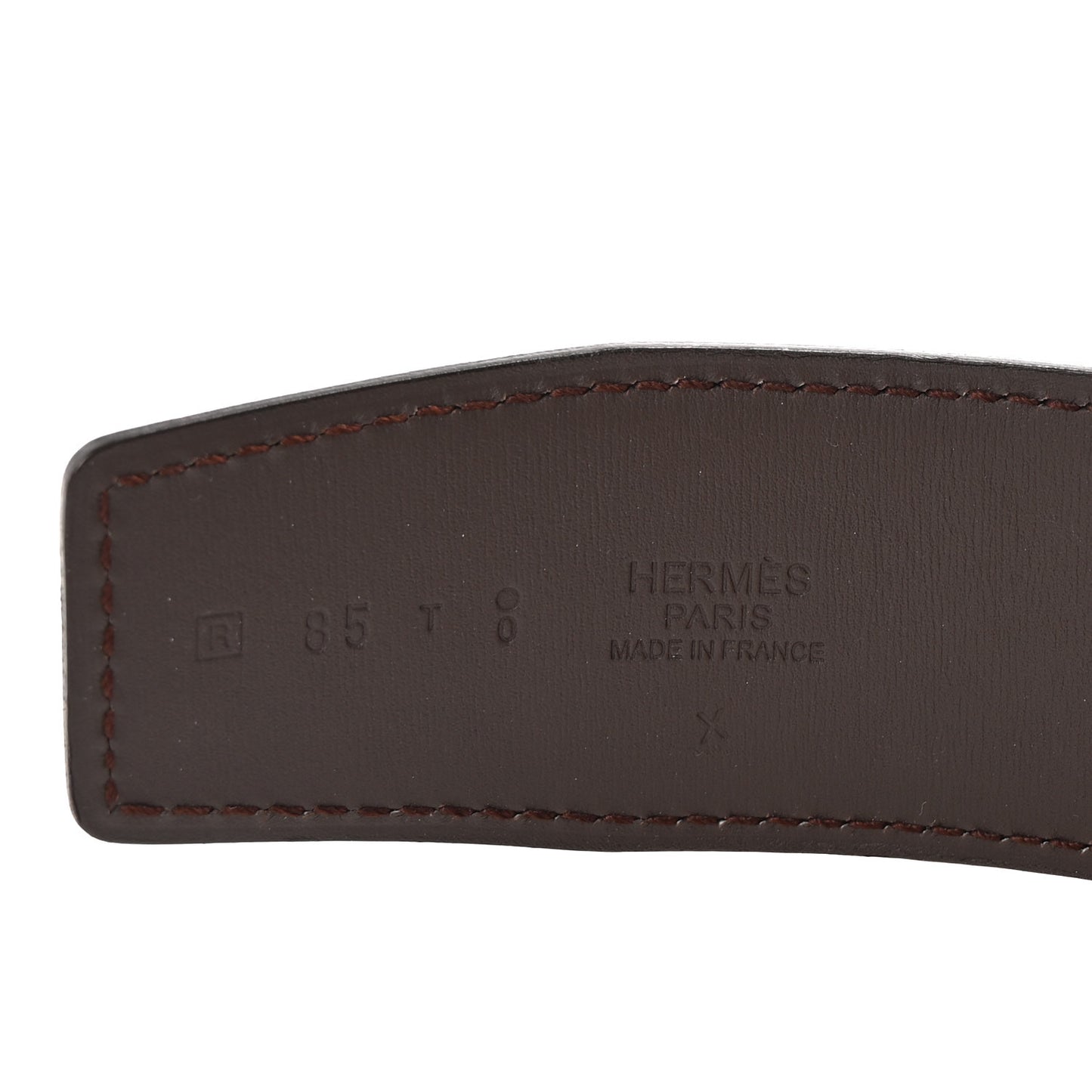 Box Tadelakt 42mm Constance 2 H Belt 85 34 Black Chocolate