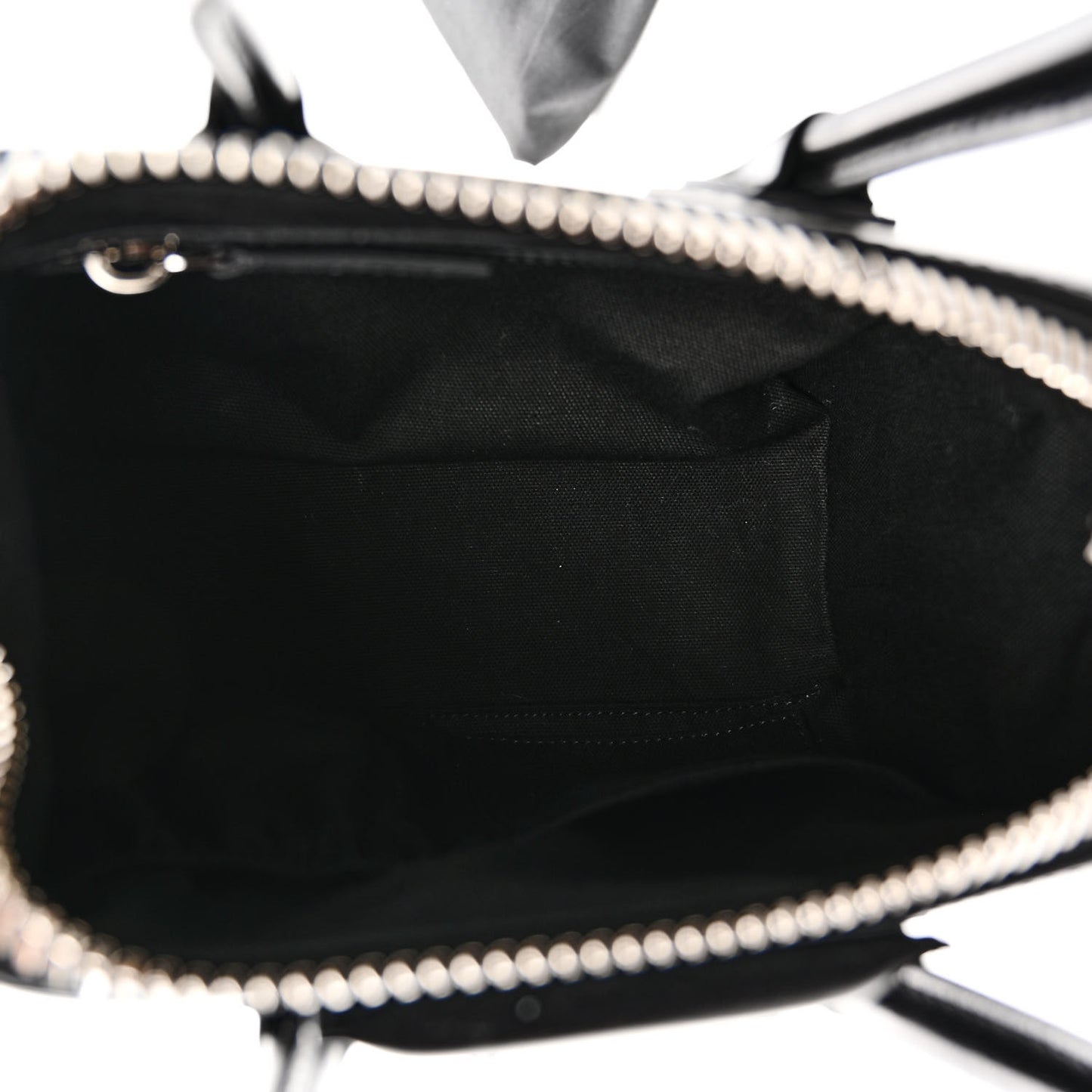 Shiny Lord Calfskin Mini Antigona Black