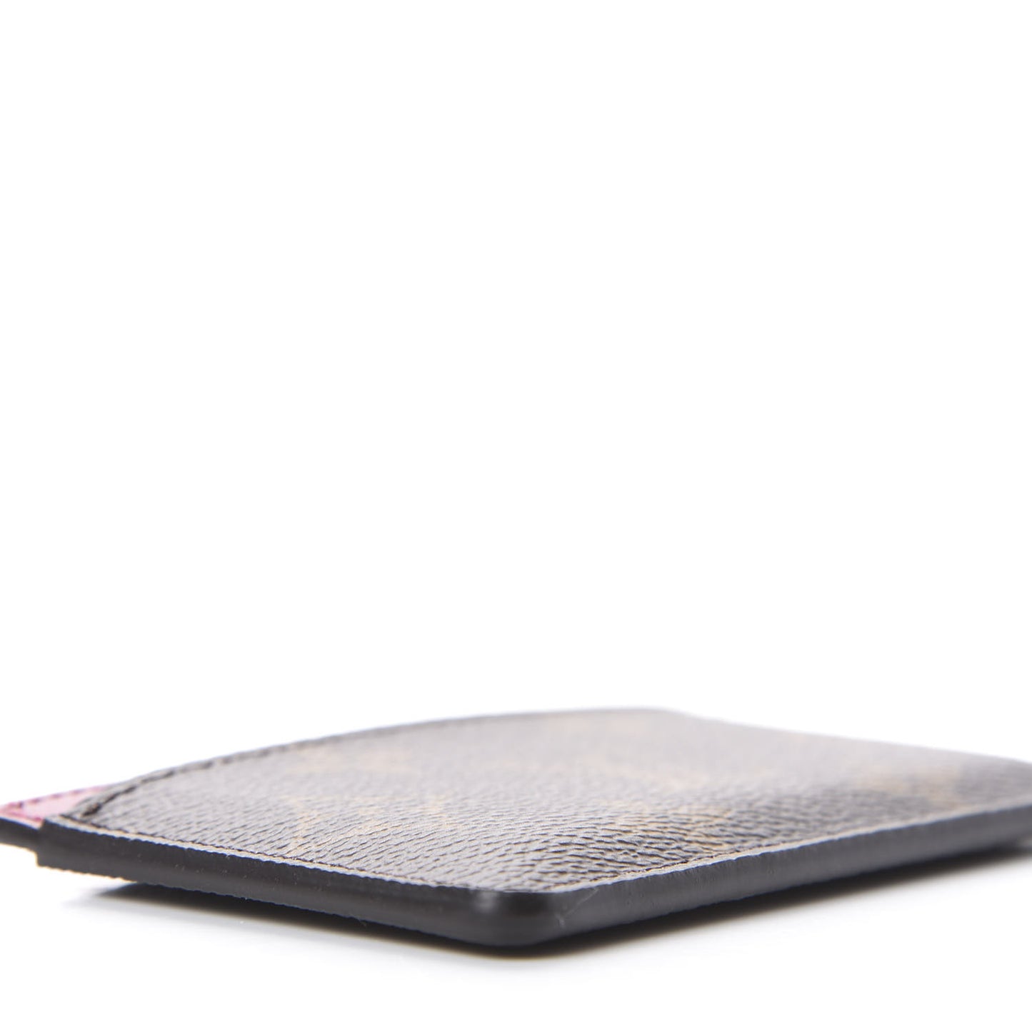 Monogram Card Holder Fuchsia