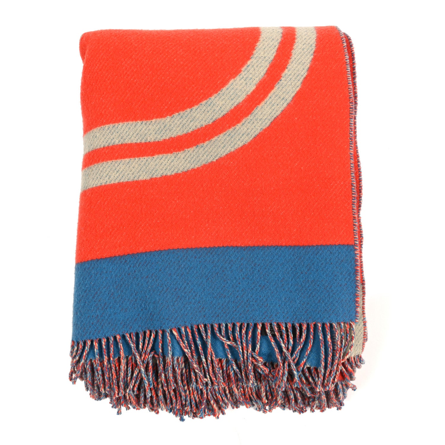Hermes Cashmere Wool Brides De Gala Plaid Blanket 1848153