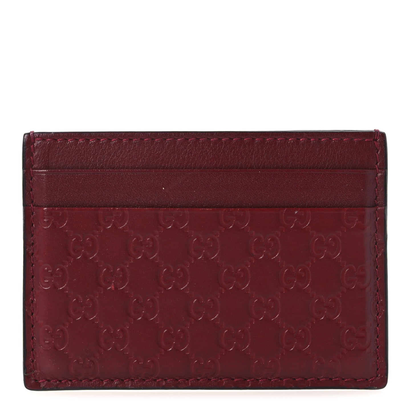 Microguccissima Card Holder Red