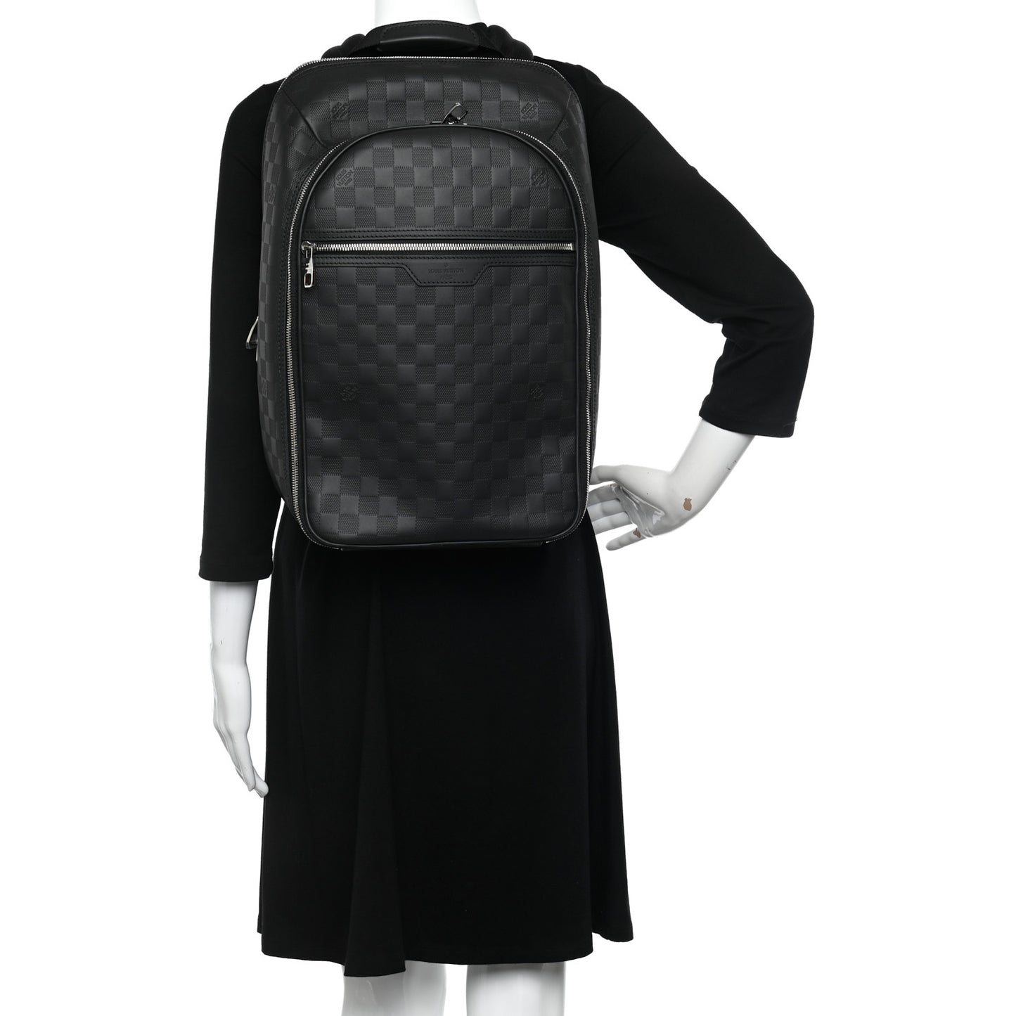 Damier Infini Michael Backpack Black