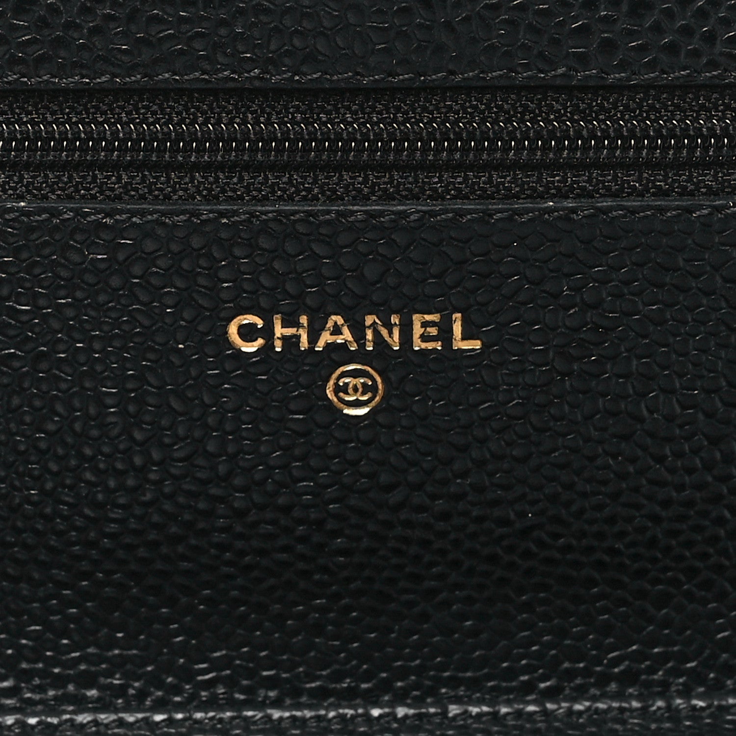 Chanel Caviar Quilted Wallet On Chain WOC Black 6 of 9