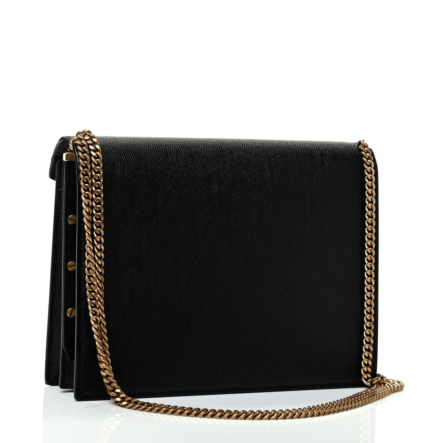 Grain De Poudre Monogram Cassandra Clasp Bag Black Rouge Legion