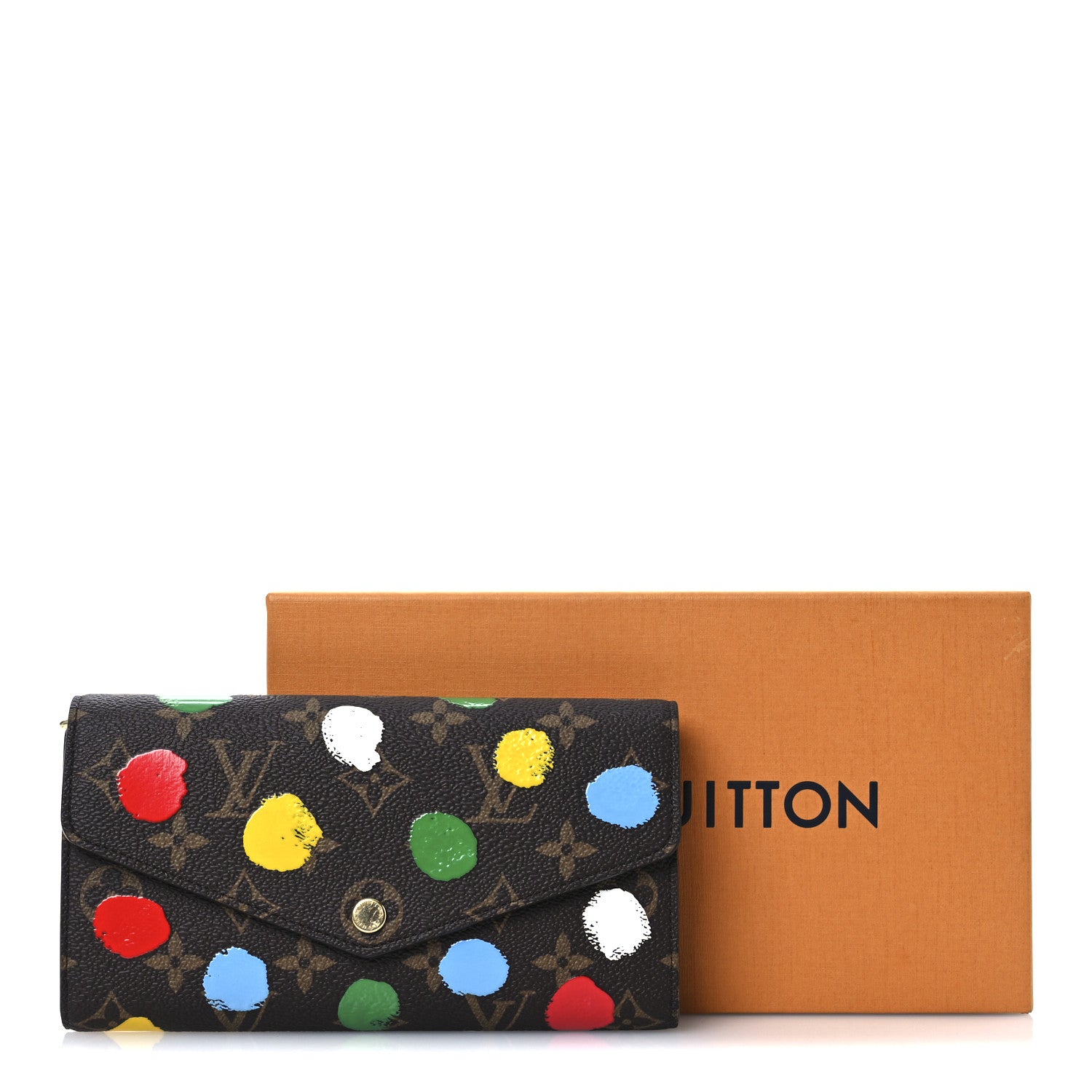 Louis Vuitton X YK Monogram Sarah Wallet 10 of 10