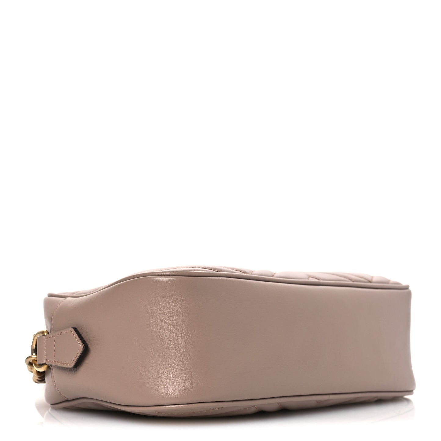 Calfskin Matelasse Small GG Marmont Chain Shoulder Bag Porcelain Rose
