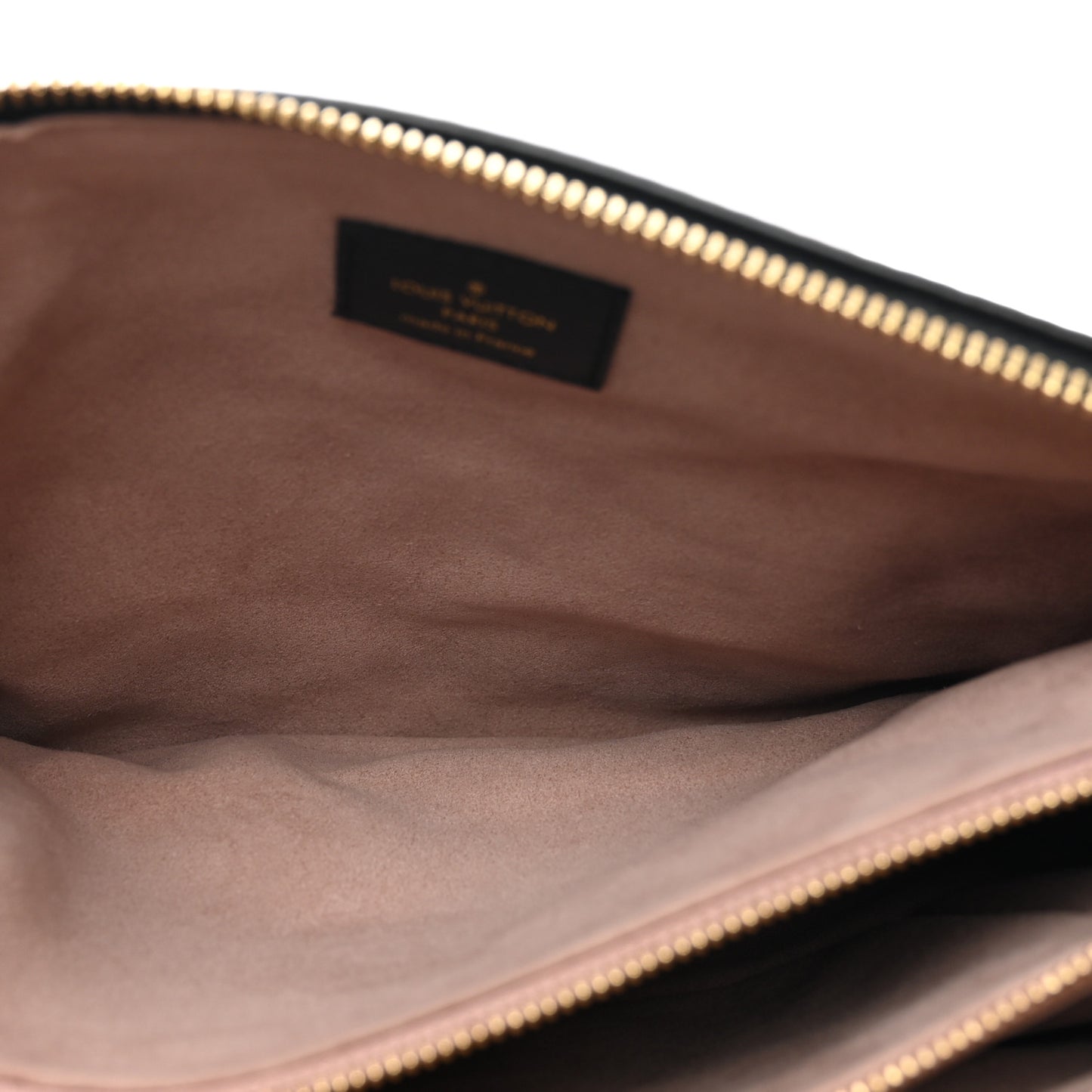 Lambskin Embossed Monogram Coussin PM Black