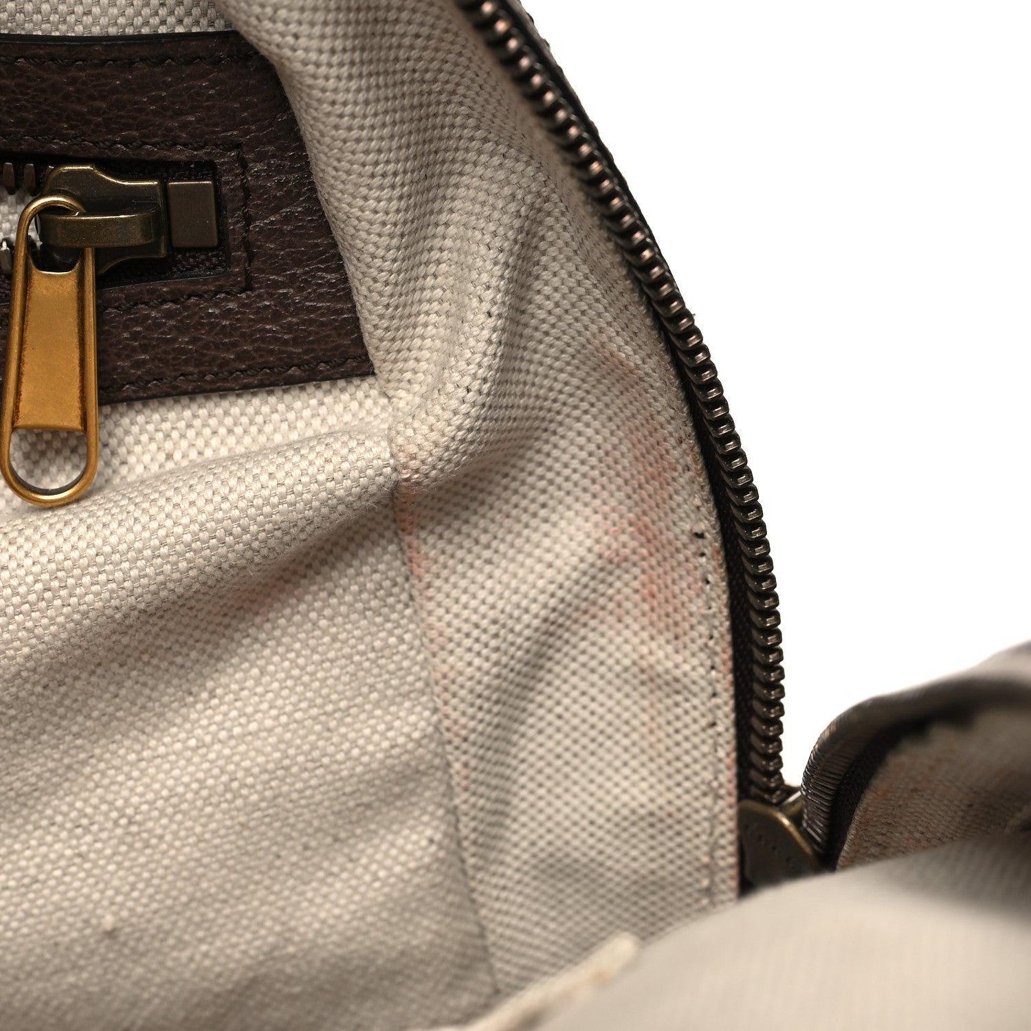 Gucci GG Supreme Monogram Calfskin Web Small Ophidia Day Backpack Beige Ebony New Acero 12 of 12