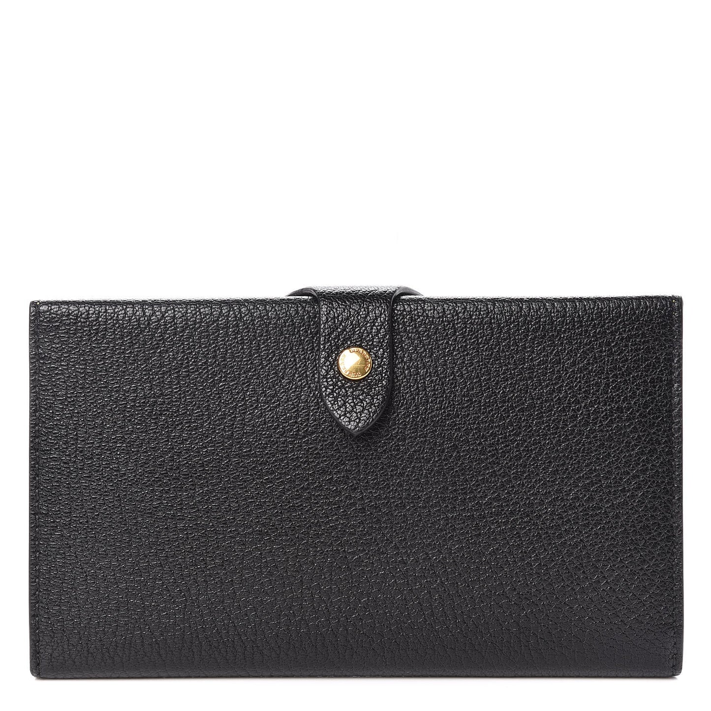 Goatskin Harlow Long Wallet Black