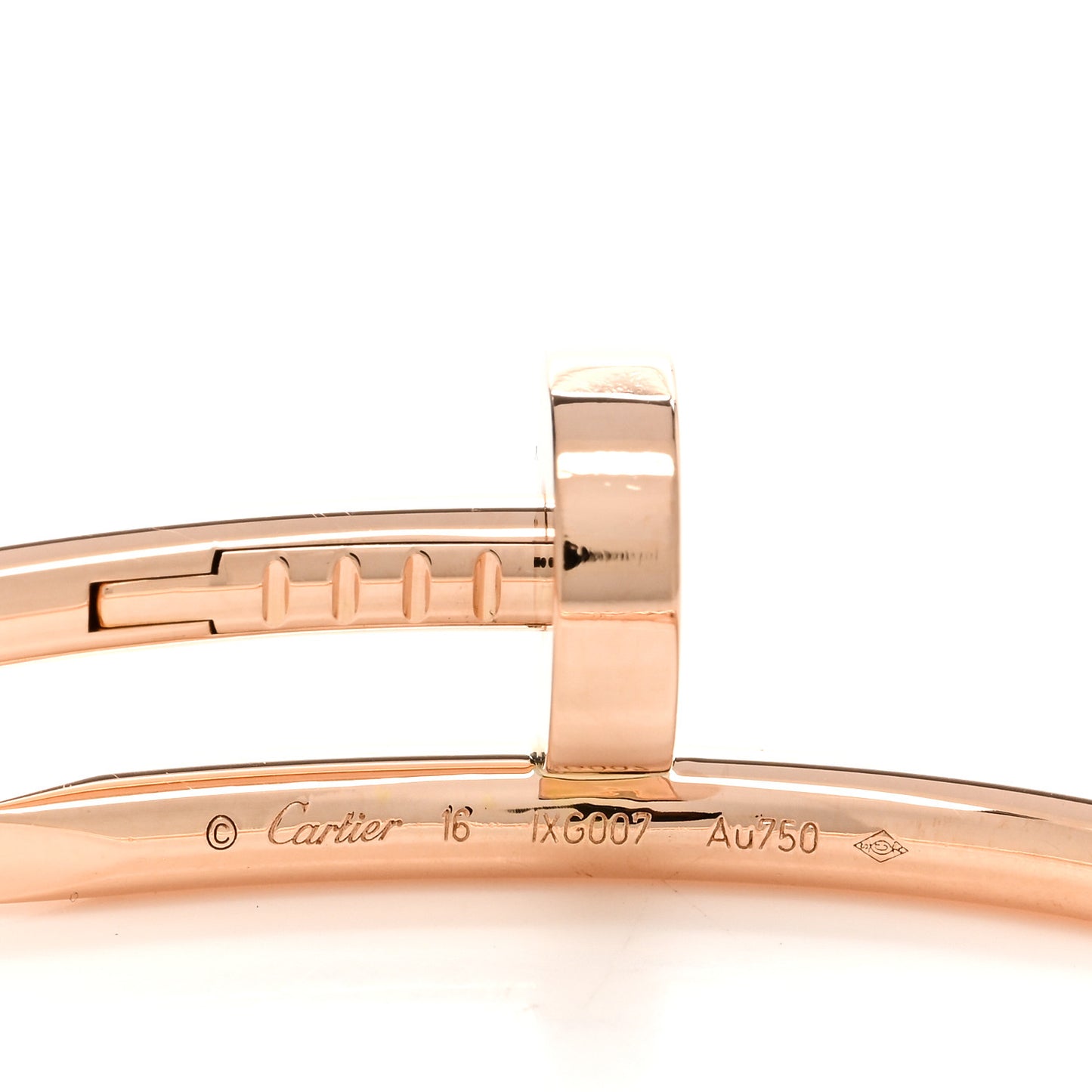 18K Pink Gold Juste Un Clou Bracelet 16