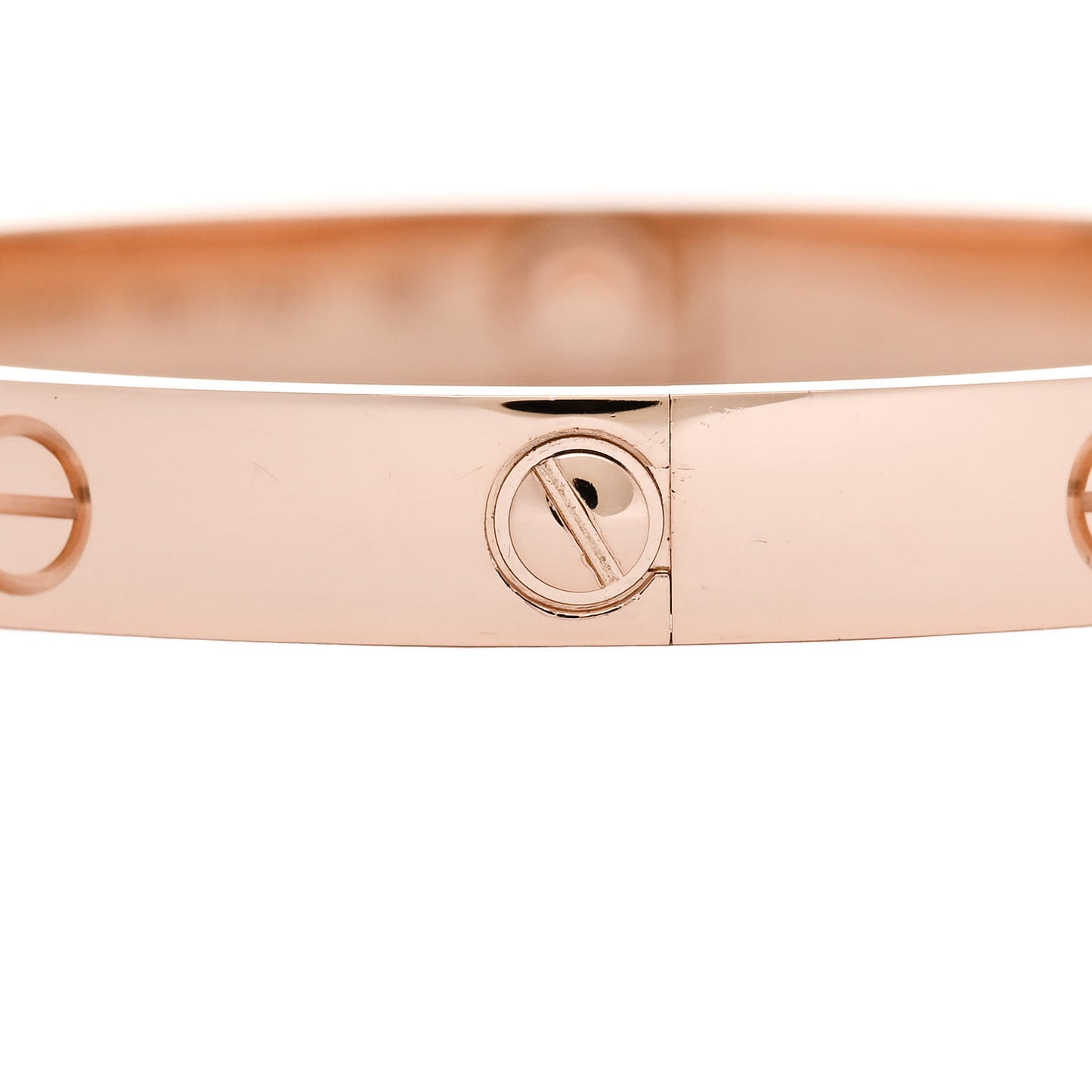 18K Pink Gold LOVE Bracelet 17