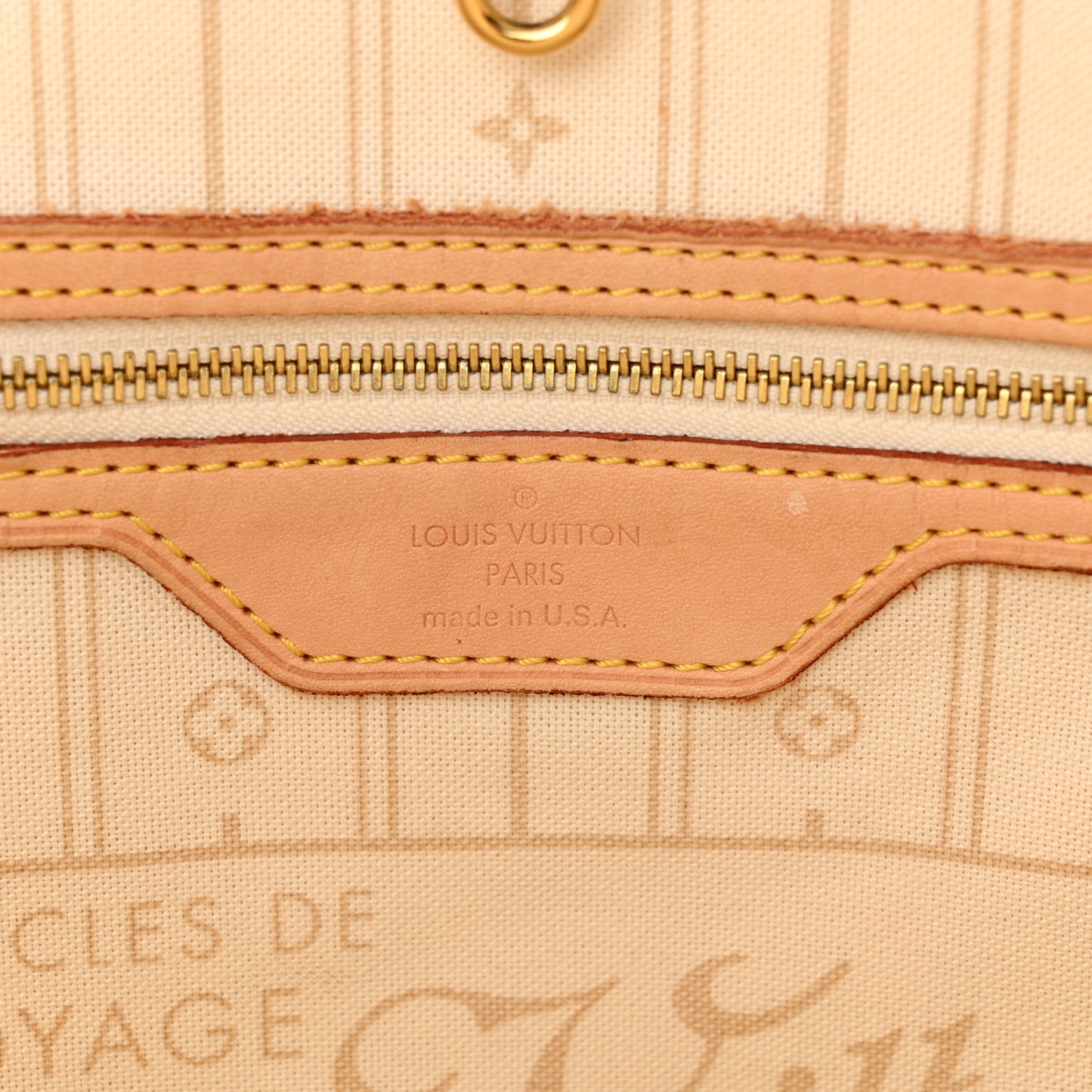 LOUIS VUITTON Damier Azur Neverfull MM