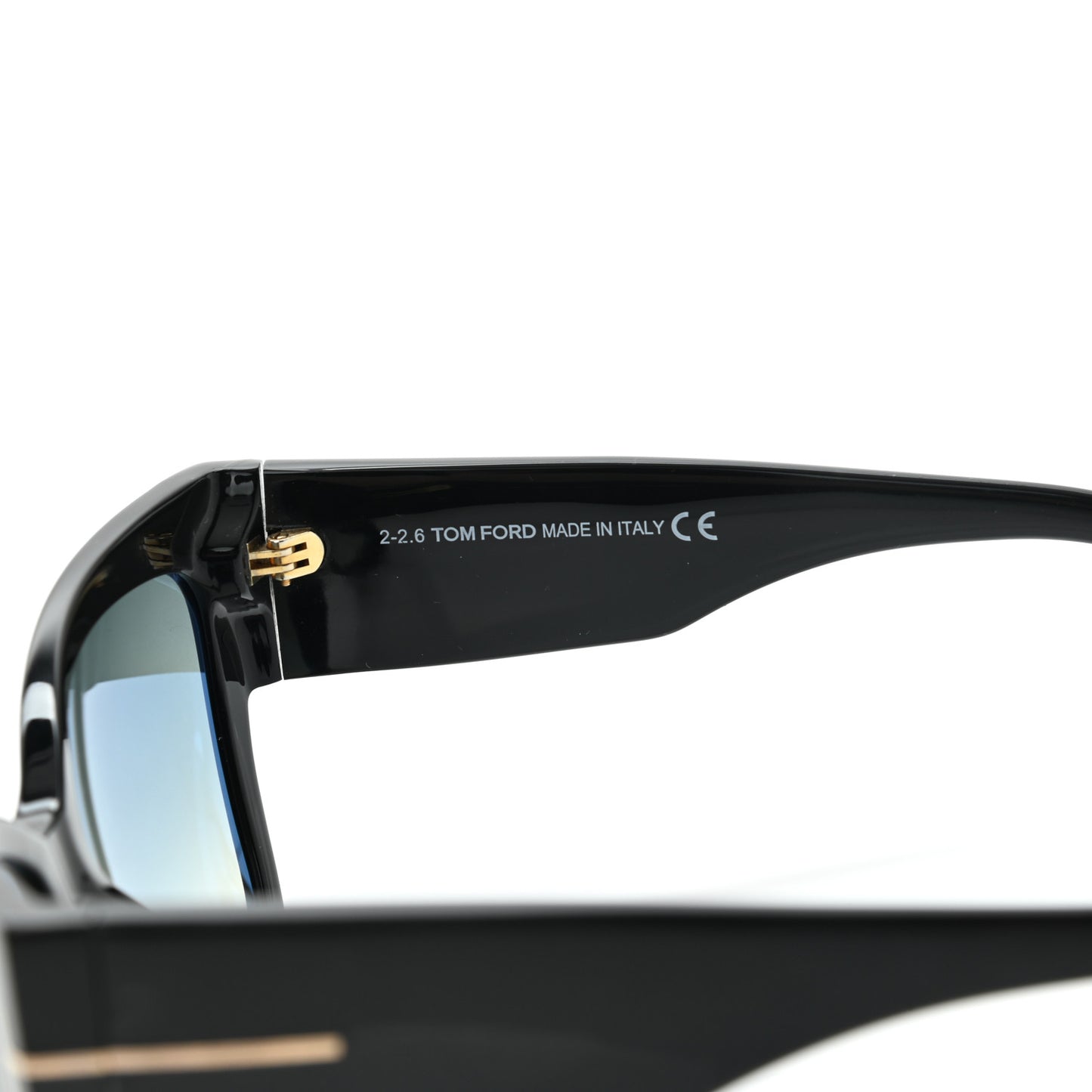 Acetate Anoushka Cat Eye Sunglasses TF371 Black